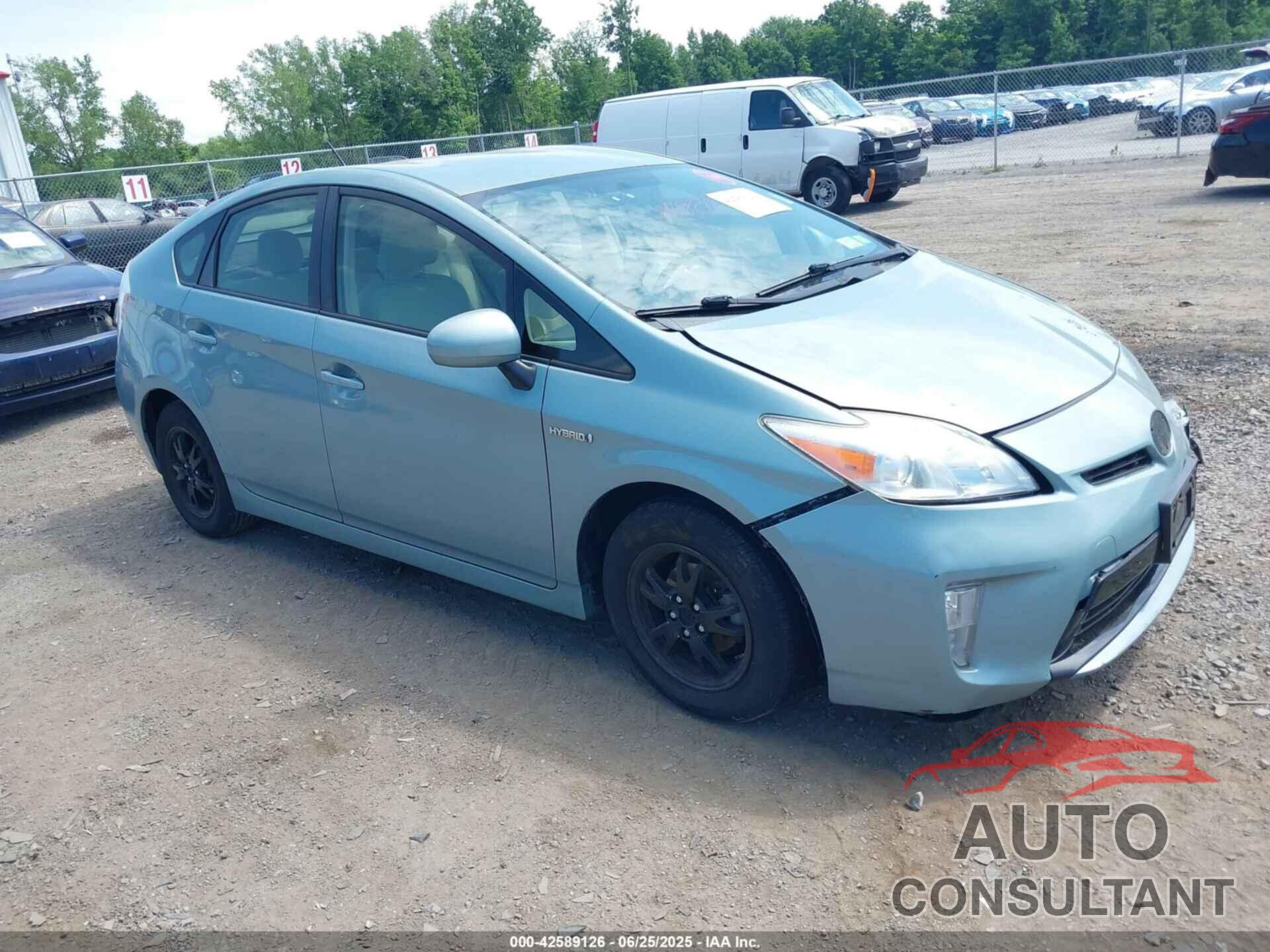 TOYOTA PRIUS 2013 - JTDKN3DU4D5692877