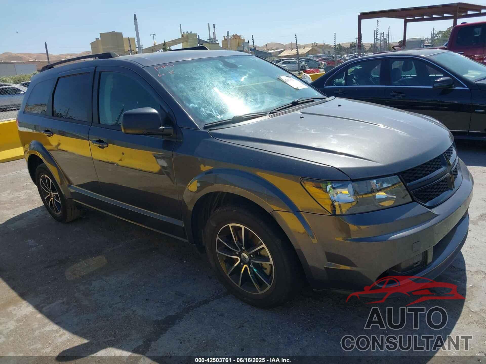 DODGE JOURNEY 2018 - 3C4PDCAB6JT519627