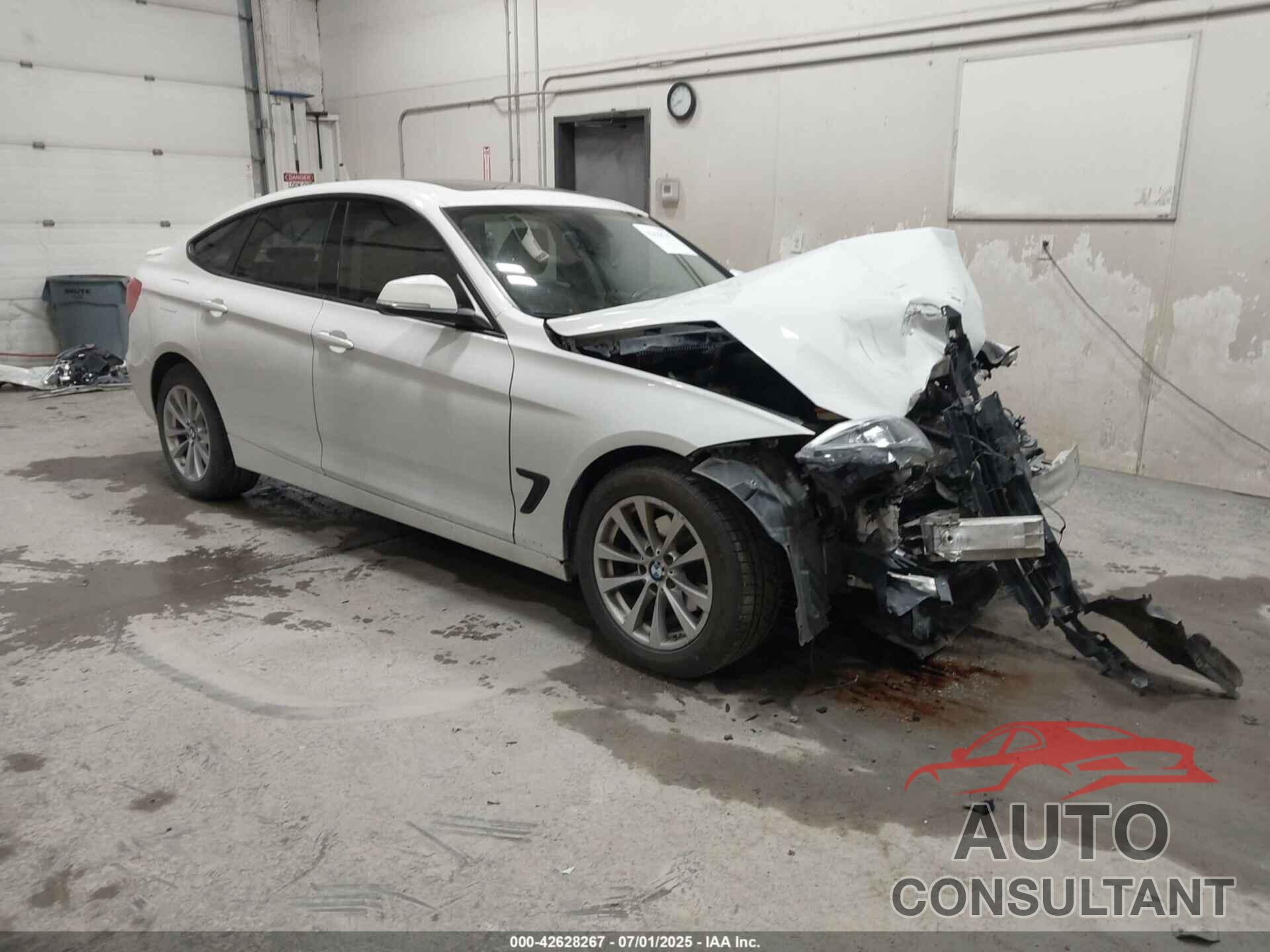 BMW 3 SERIES GRAN TURISMO 2014 - WBA3X5C58ED559323