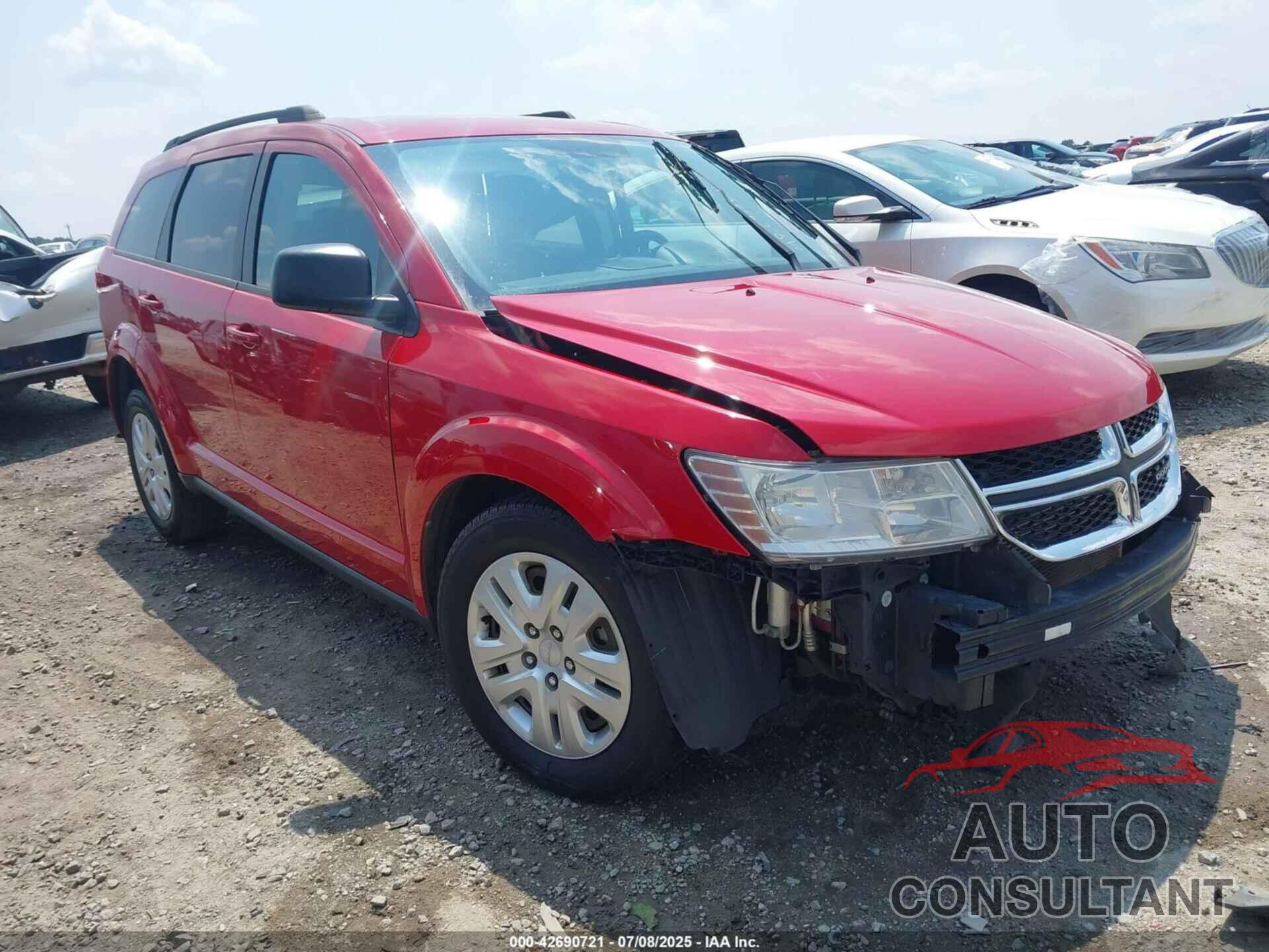 DODGE JOURNEY 2017 - 3C4PDCAB2HT525807