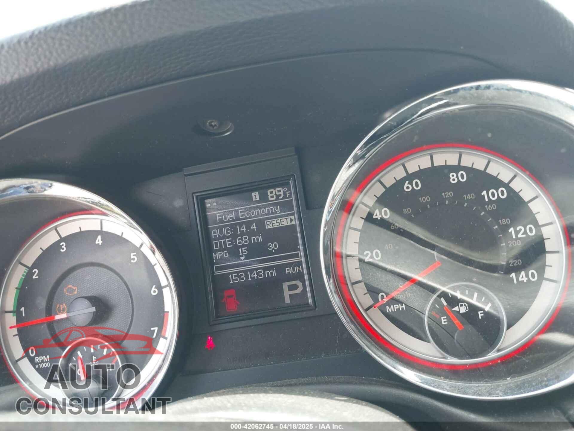 DODGE DURANGO 2013 - 1C4RDHAG5DC693092