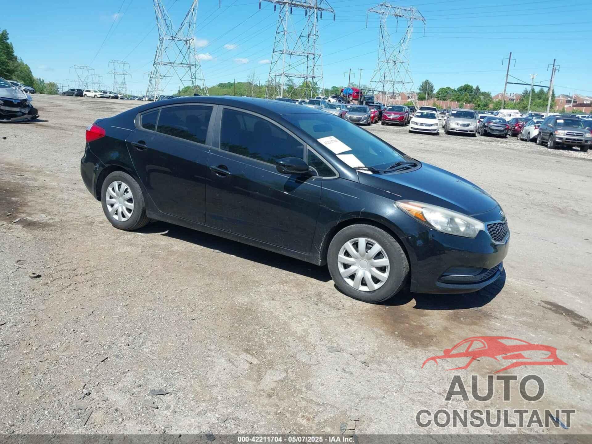 KIA FORTE 2016 - KNAFK4A67G5467716