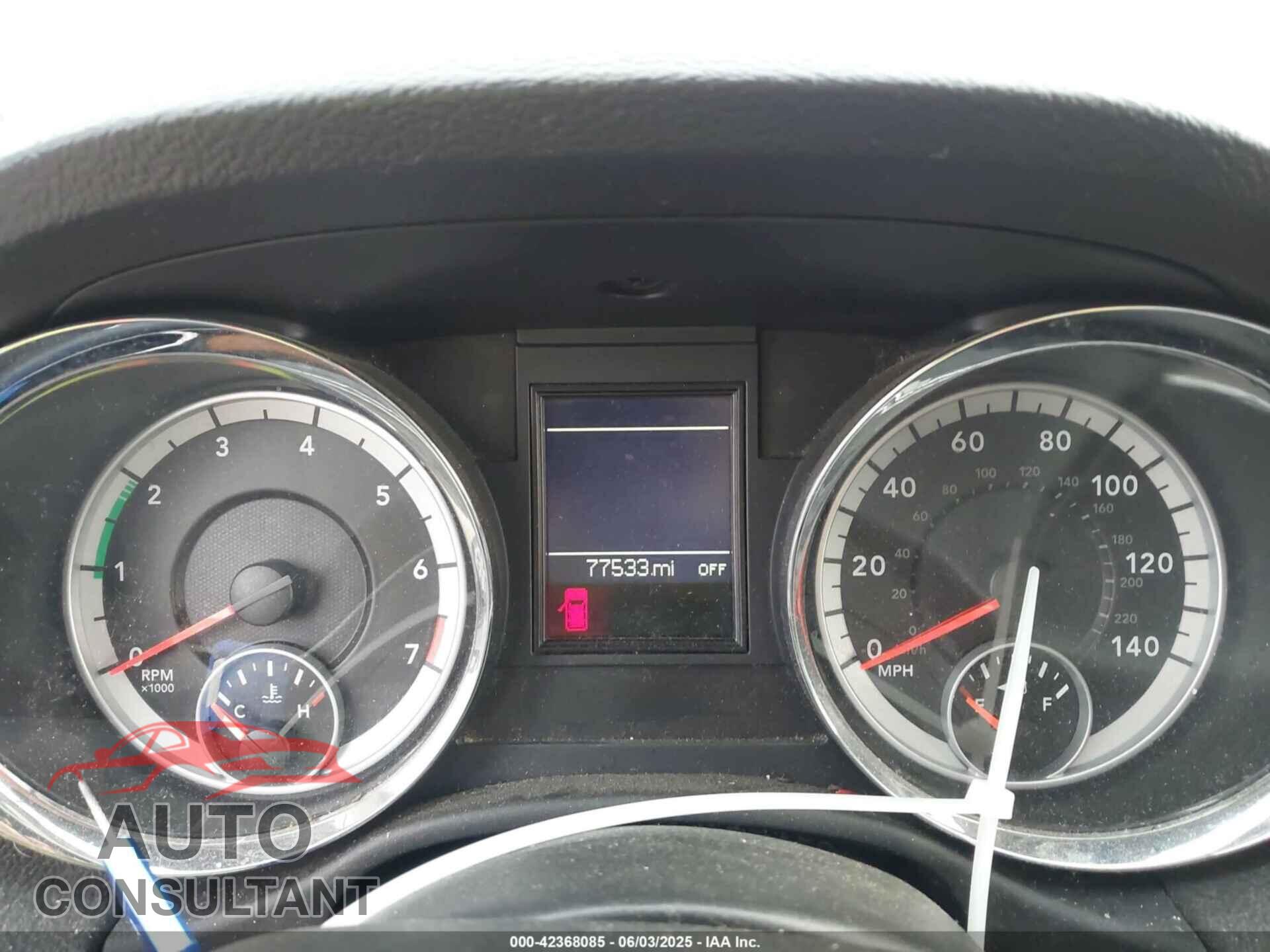 DODGE DURANGO 2013 - 1C4RDHAG8DC647434