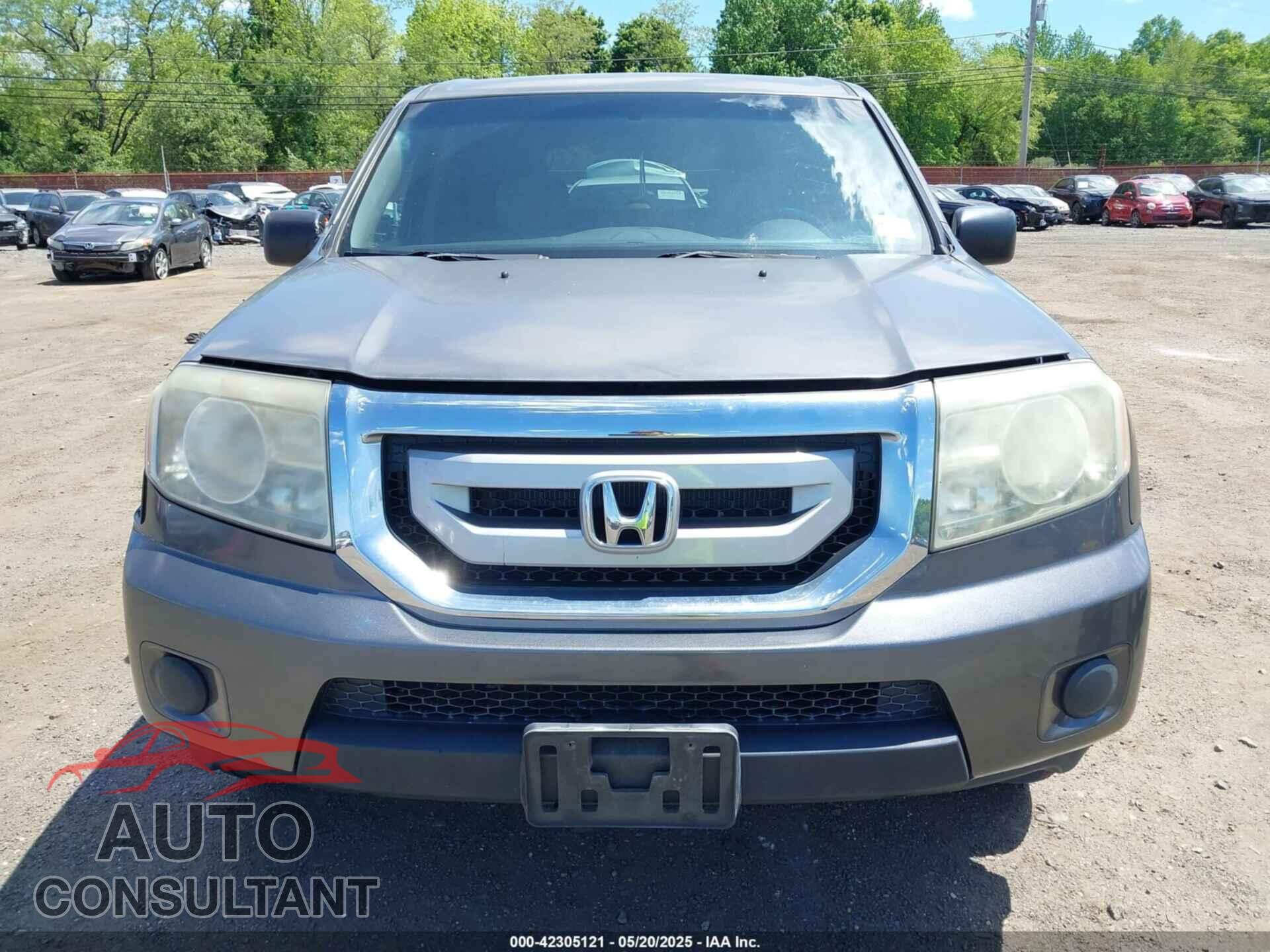 HONDA PILOT 2011 - 5FNYF4H20BB028772