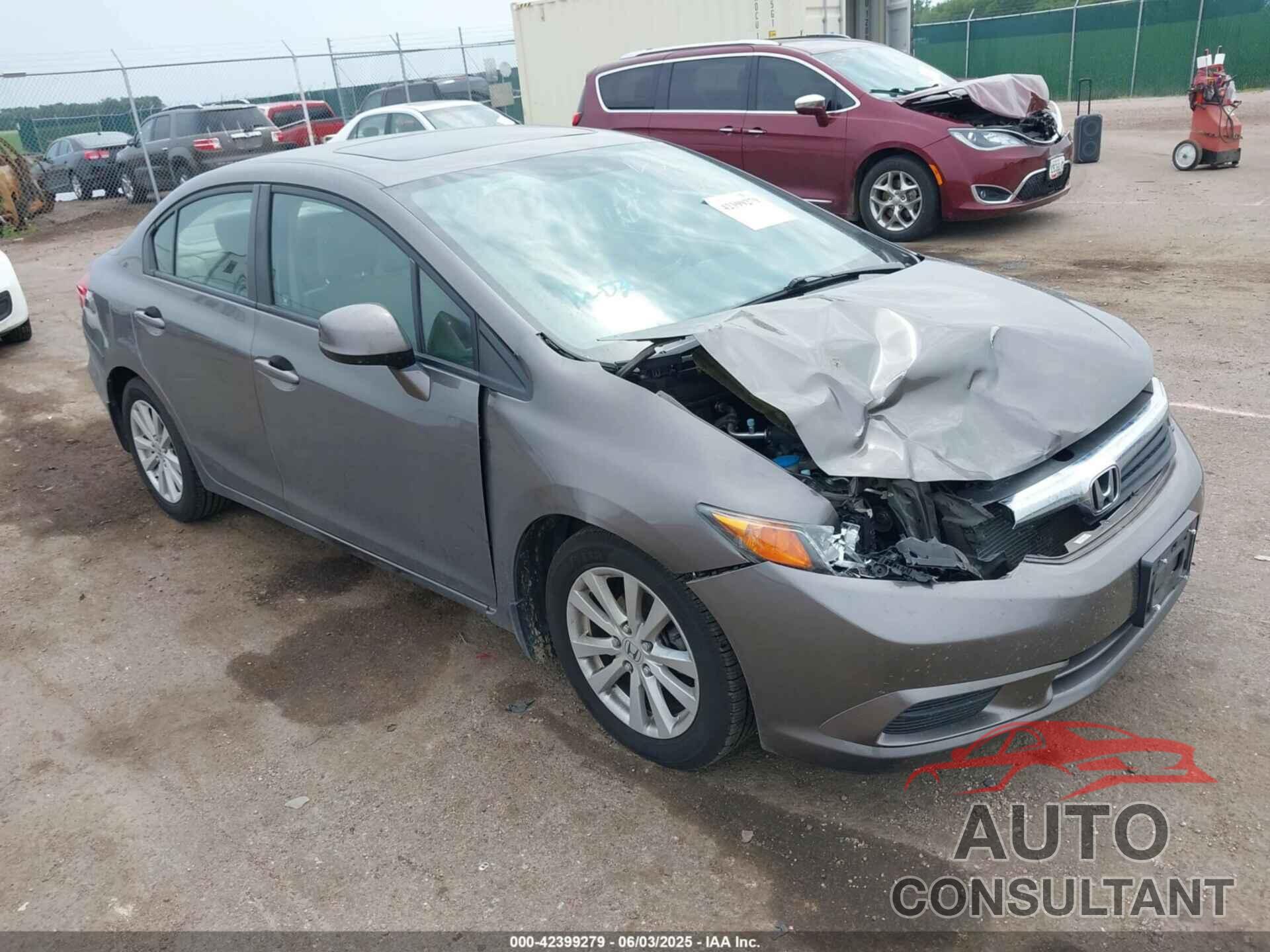 HONDA CIVIC 2012 - 19XFB2F94CE071378