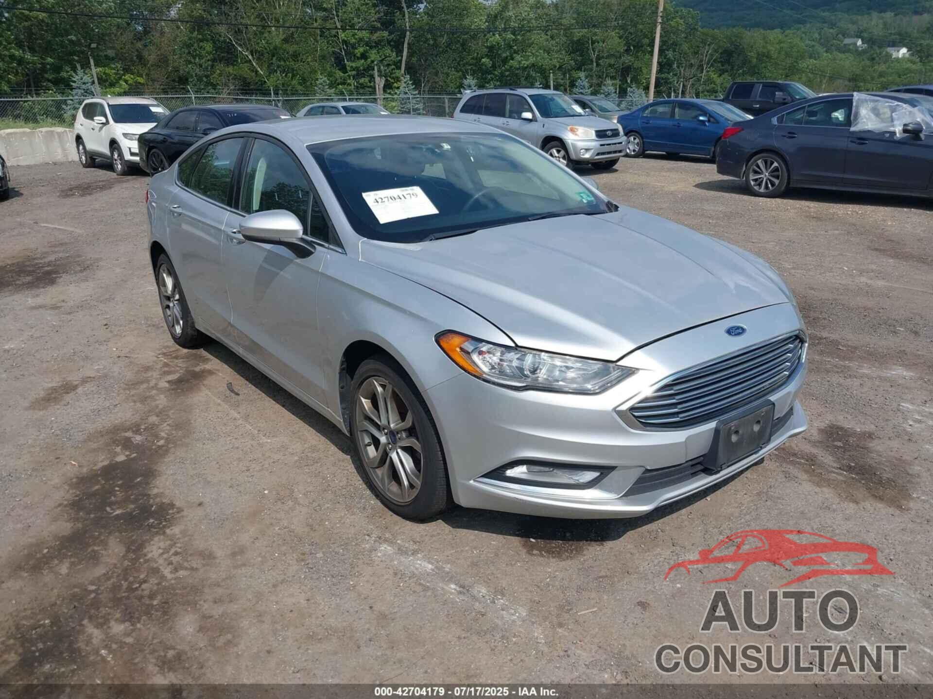 FORD FUSION 2017 - 3FA6P0T90HR243521