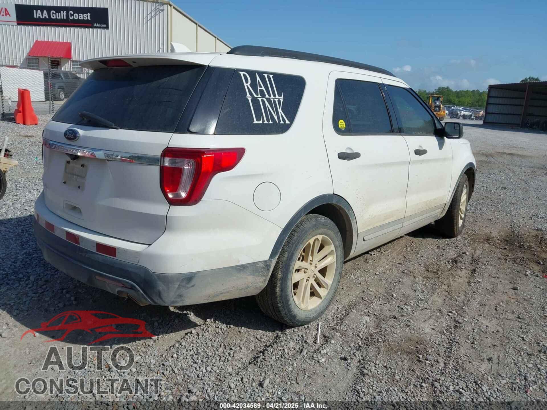 FORD EXPLORER 2017 - 1FM5K7B81HGD39604