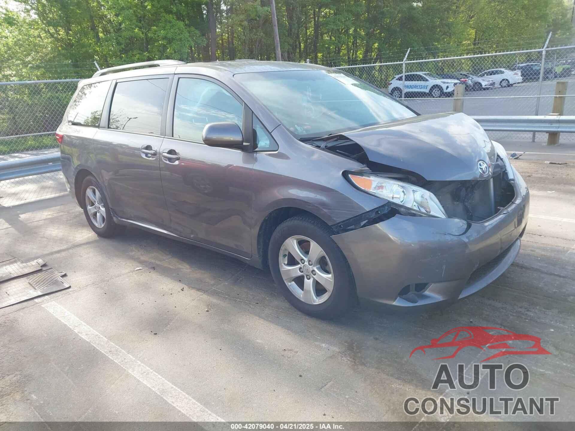 TOYOTA SIENNA 2015 - 5TDKK3DCXFS635239