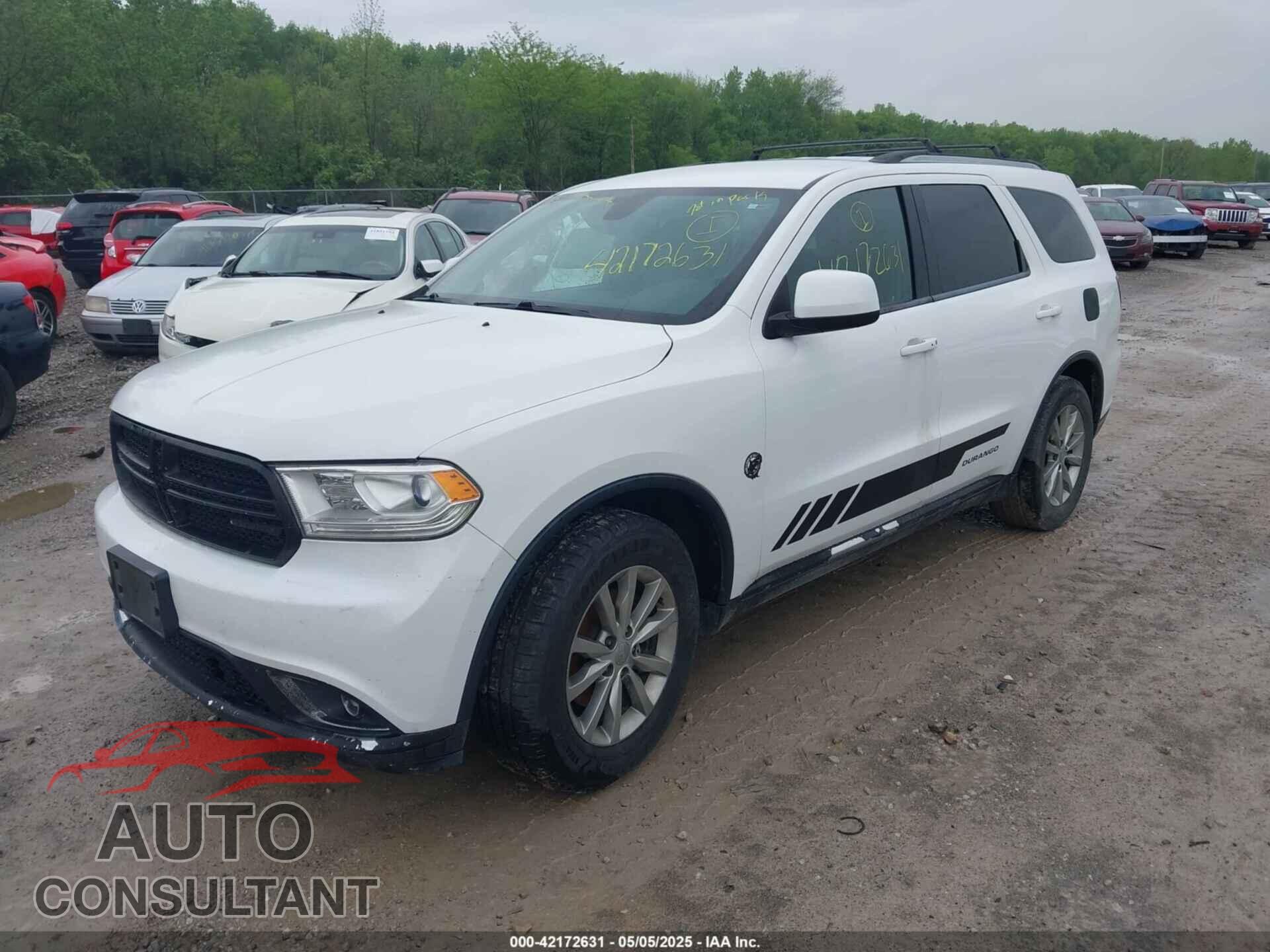 DODGE DURANGO 2017 - 1C4RDHAG4HC737038