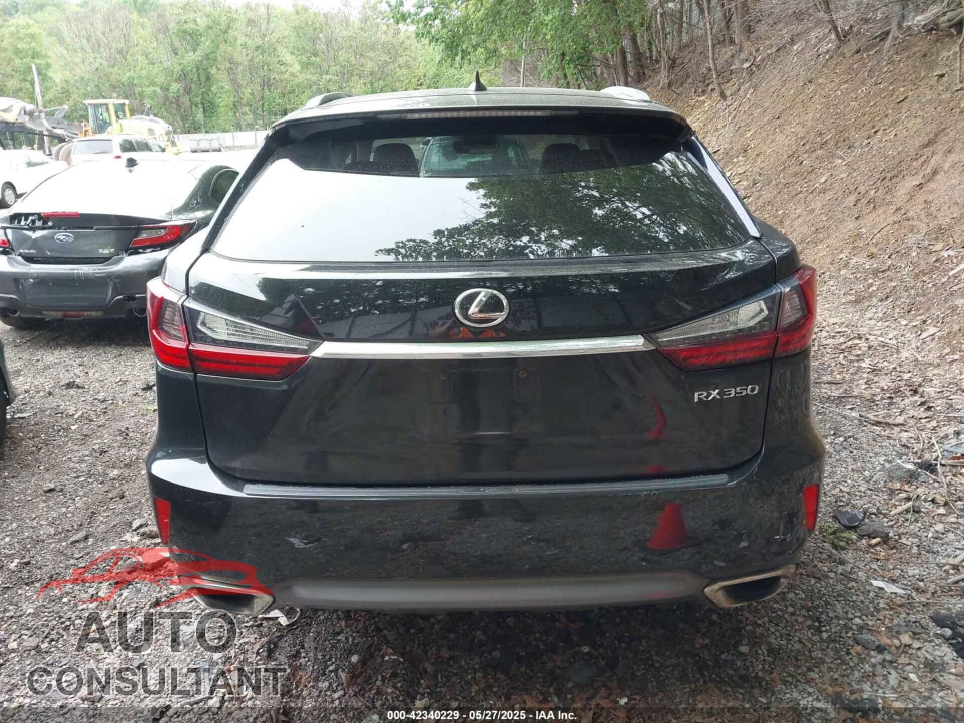 LEXUS RX 350 2017 - 2T2BZMCA6HC057262