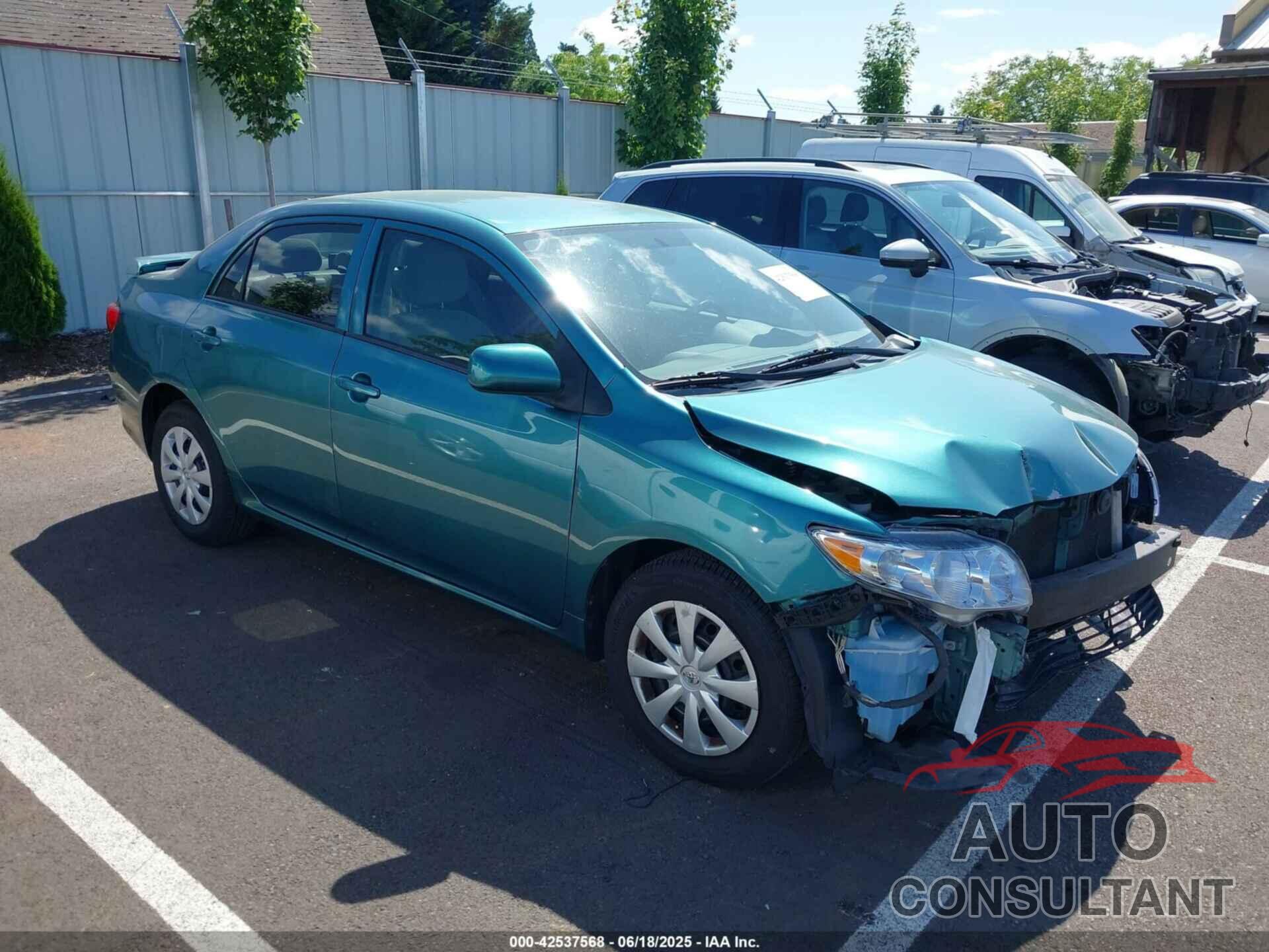 TOYOTA COROLLA 2010 - 2T1BU4EE9AC515577