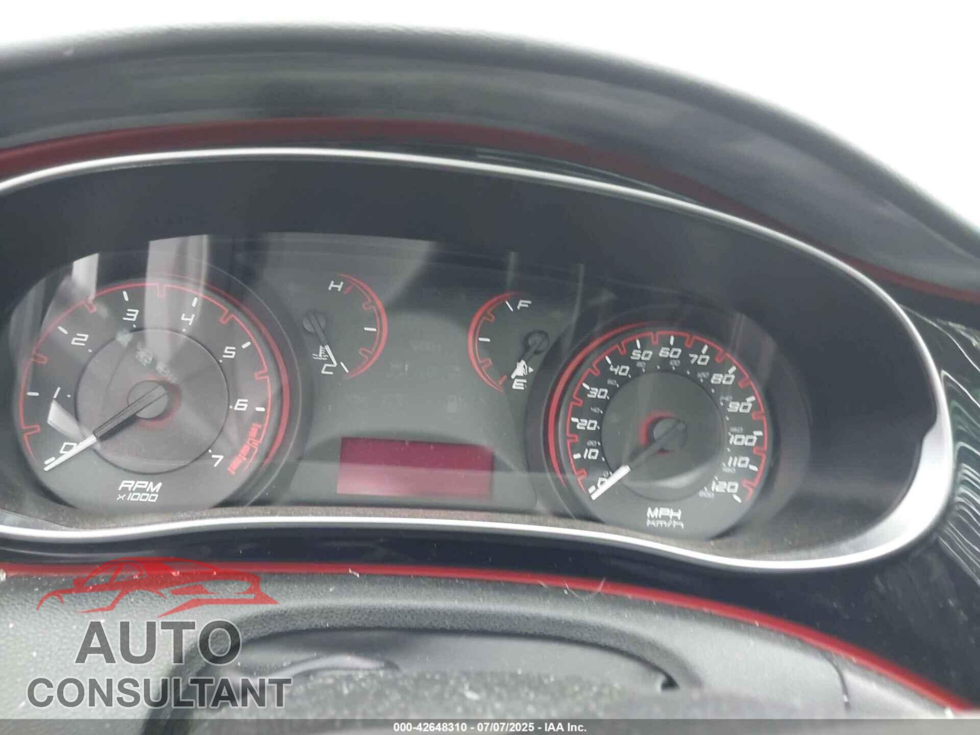DODGE DART 2015 - 1C3CDFBB5FD159623
