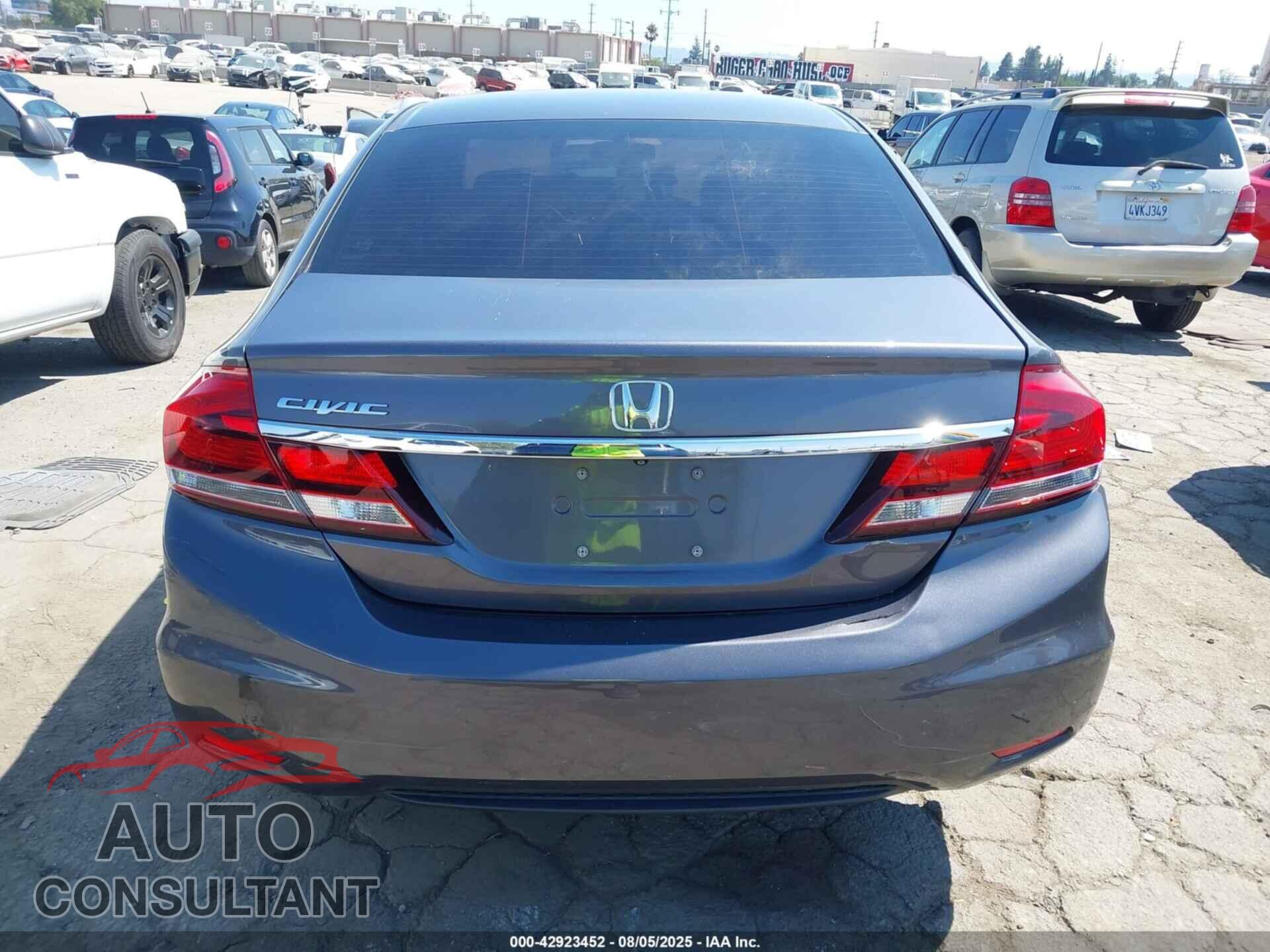 HONDA CIVIC 2015 - 19XFB2F58FE213071