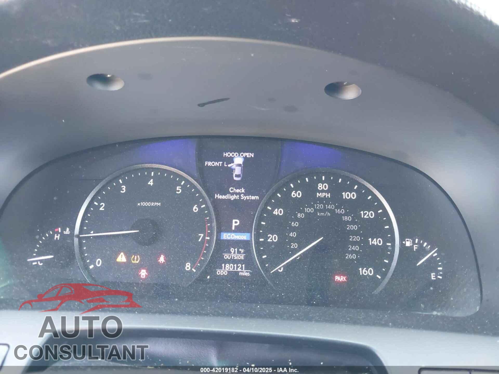 LEXUS LS 460 2013 - JTHBL5EF5D5118983