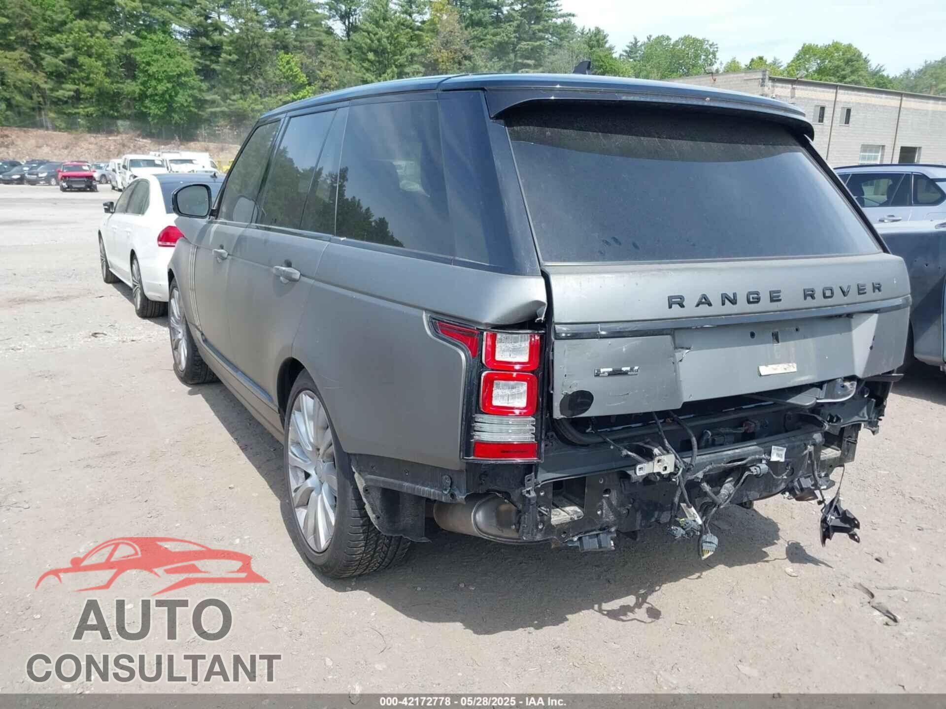 LAND ROVER RANGE ROVER 2016 - SALGS2EF4GA287907