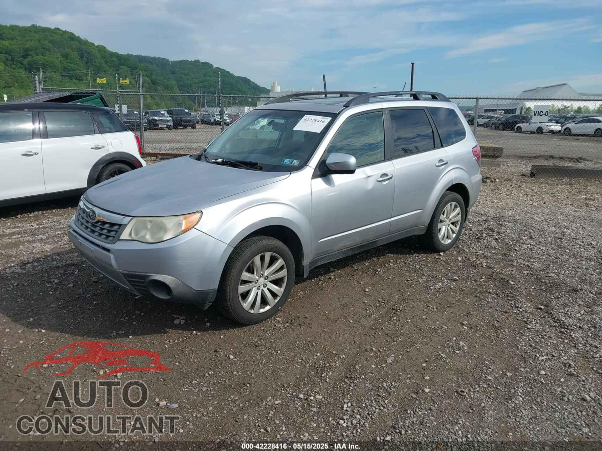 SUBARU FORESTER 2012 - JF2SHBDC1CH451091