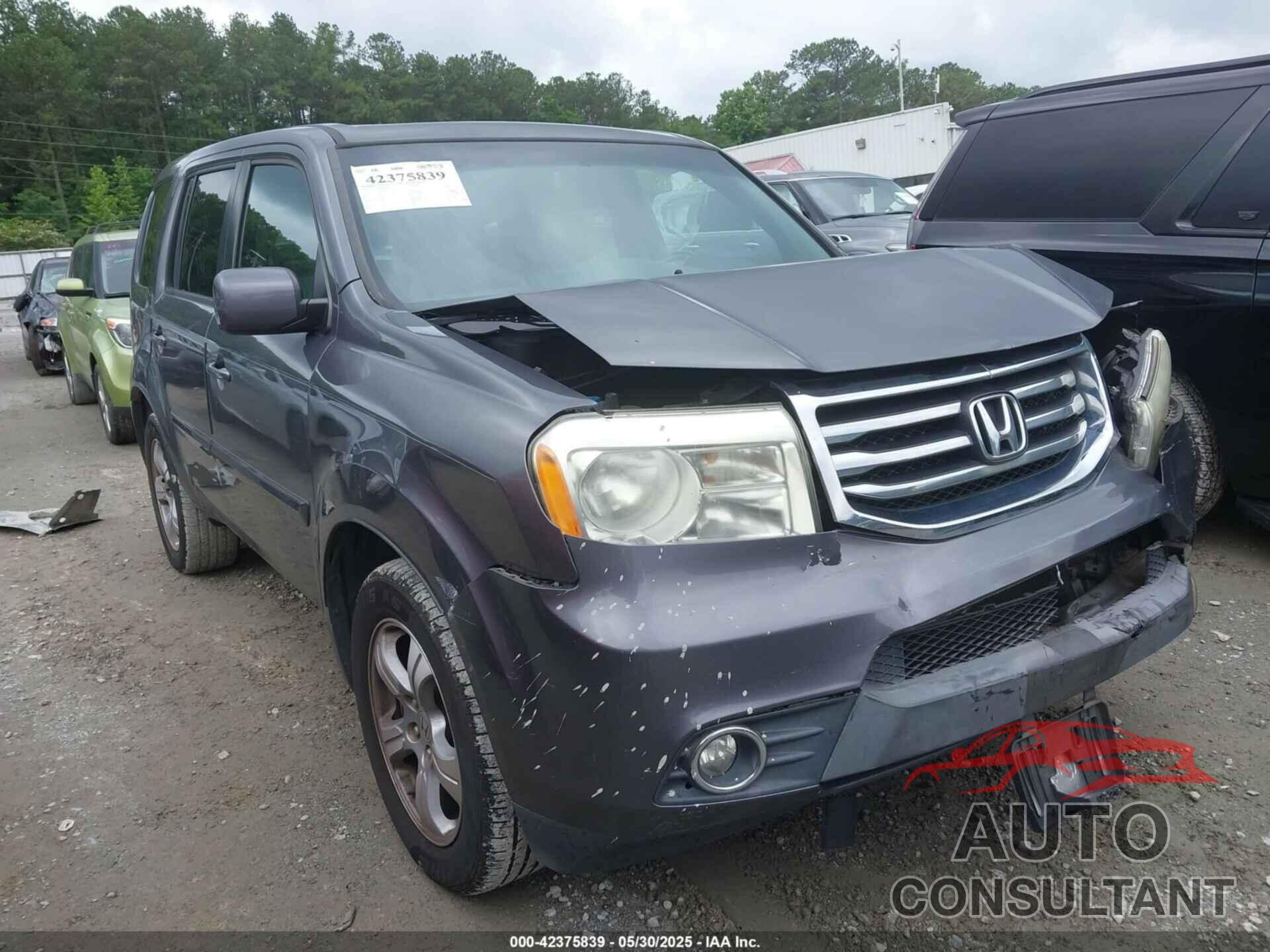 HONDA PILOT 2014 - 5FNYF3H54EB003396