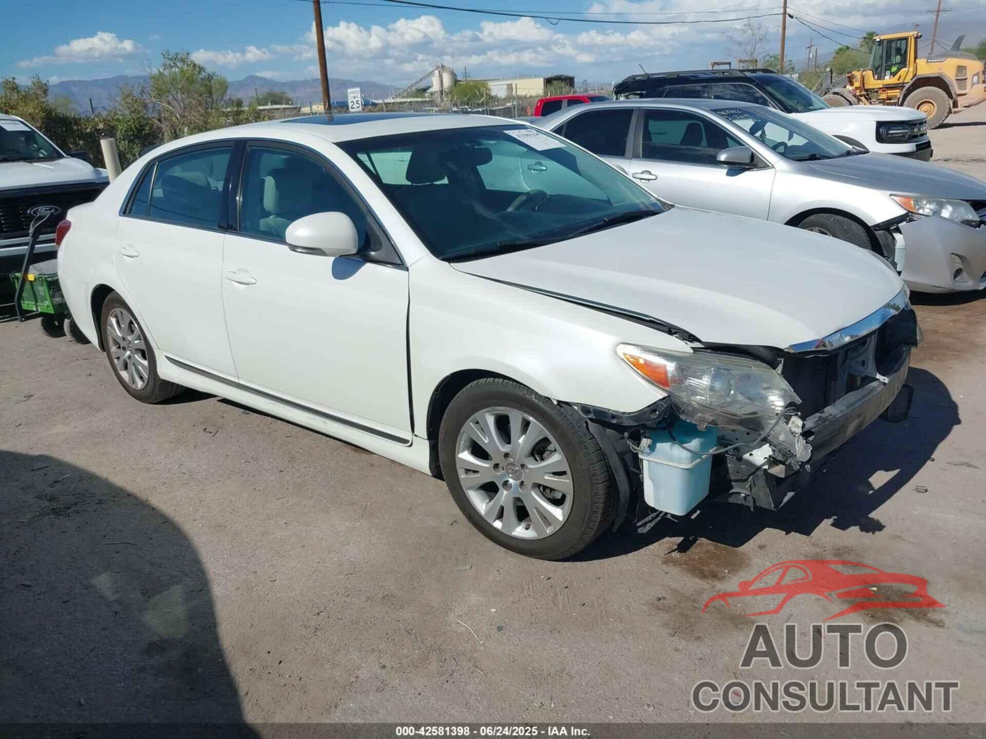TOYOTA AVALON 2012 - 4T1BK3DB5CU451160