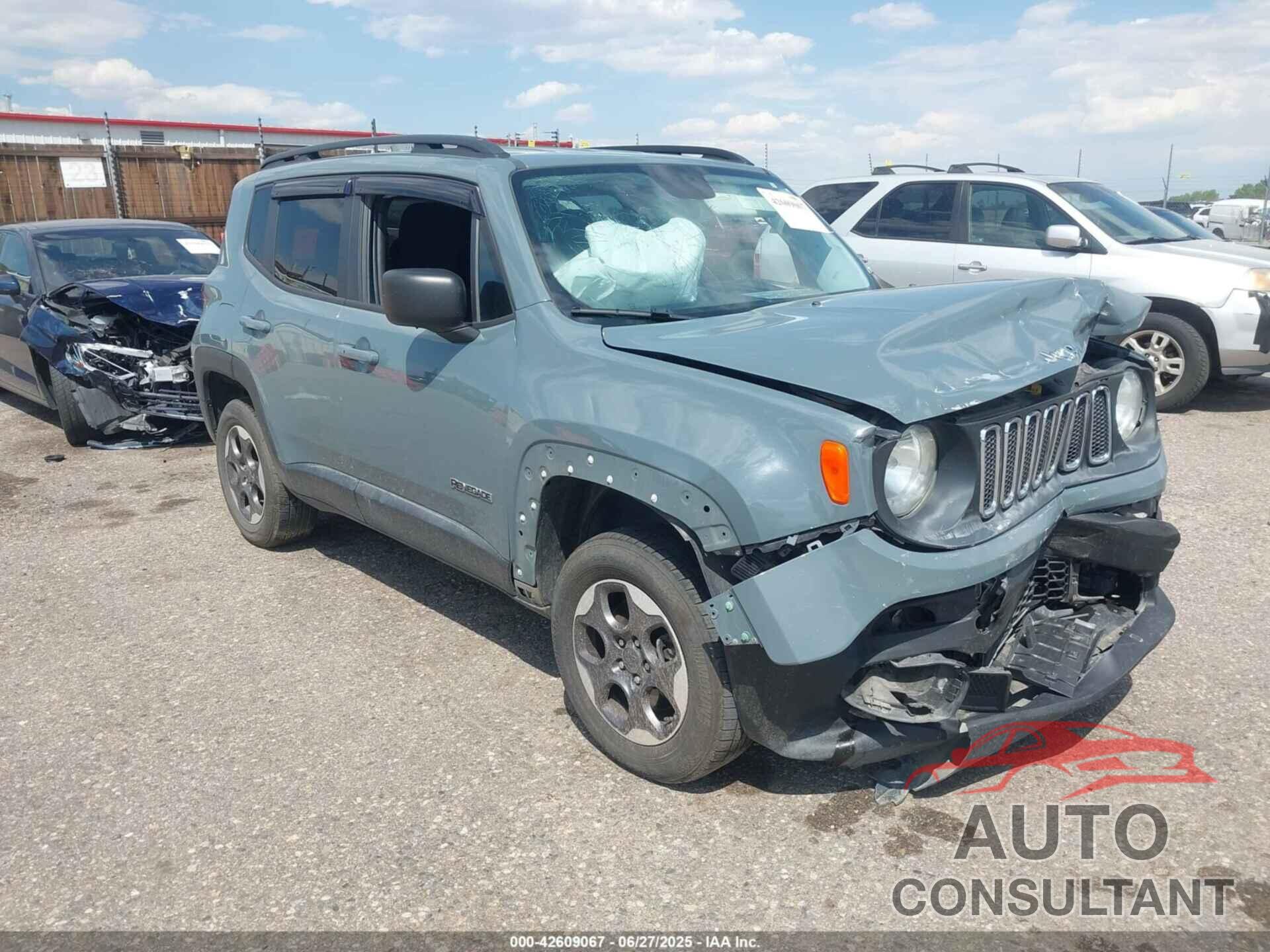 JEEP RENEGADE 2016 - ZACCJBATXGPE14289