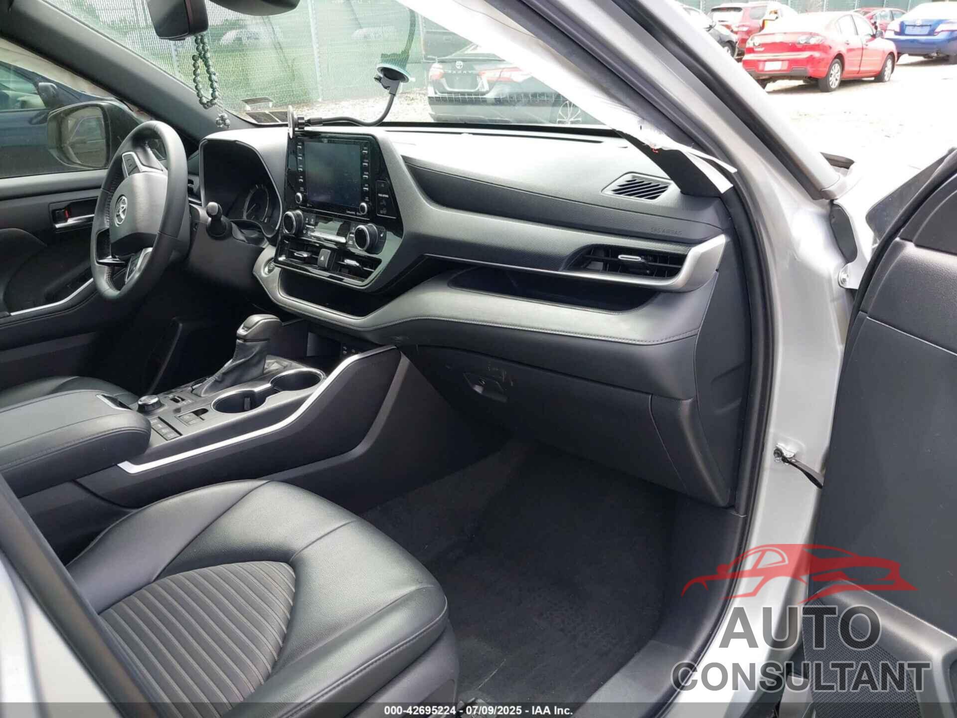 TOYOTA HIGHLANDER 2022 - 5TDLZRBH8NS198146