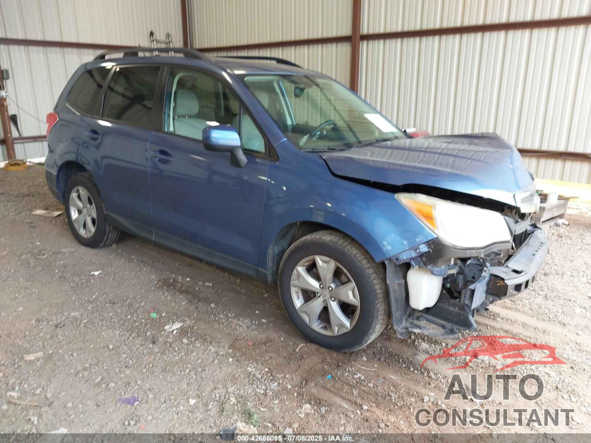 SUBARU FORESTER 2015 - JF2SJADC3FH427023