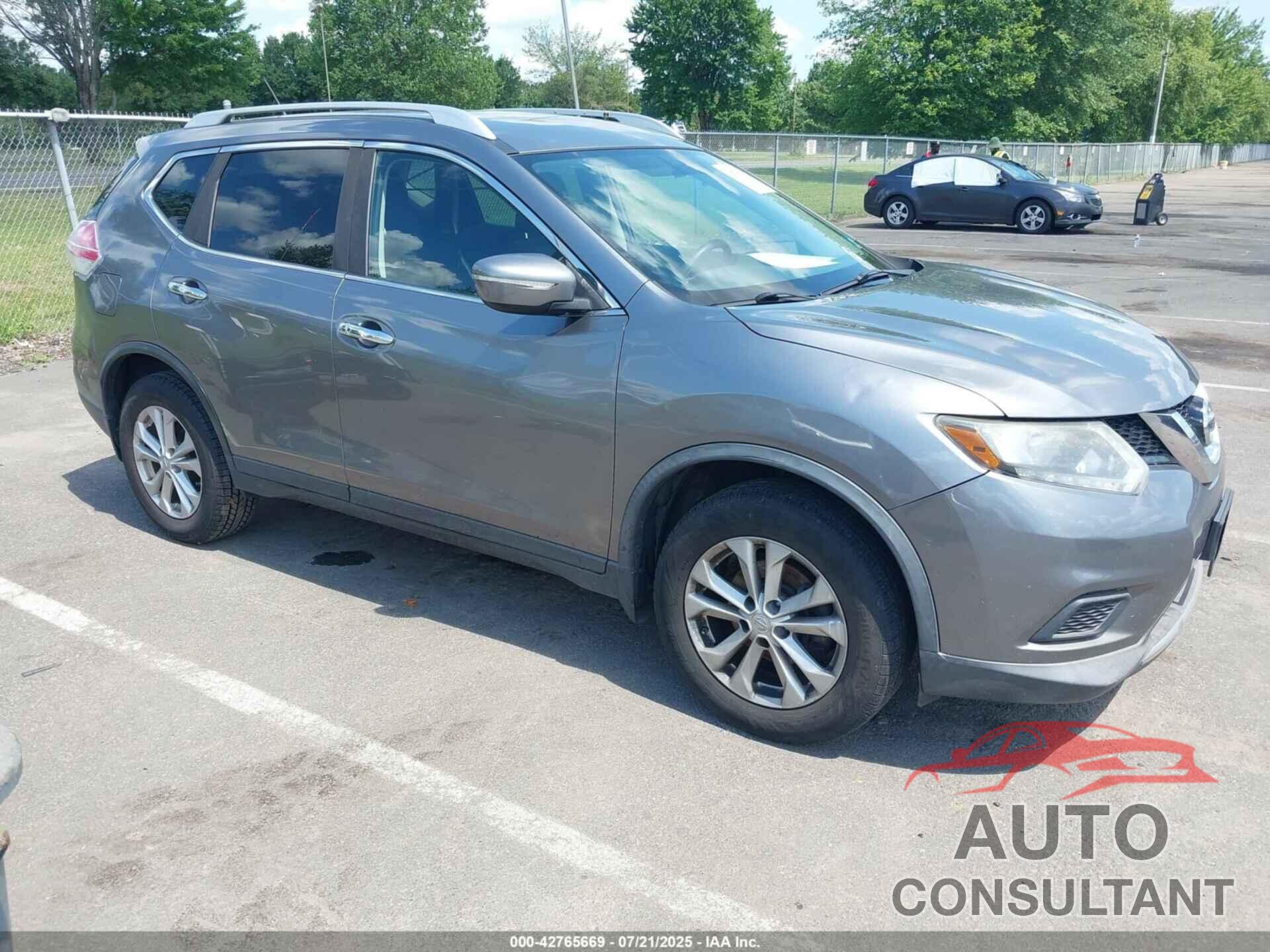 NISSAN ROGUE 2016 - KNMAT2MV9GP627116