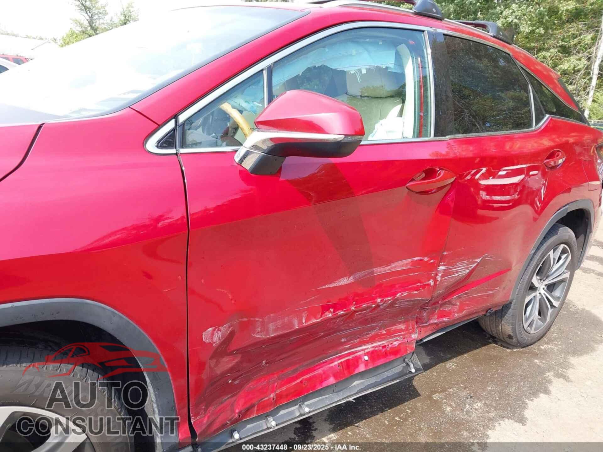 LEXUS RX 350 2017 - 2T2BZMCA0HC095084