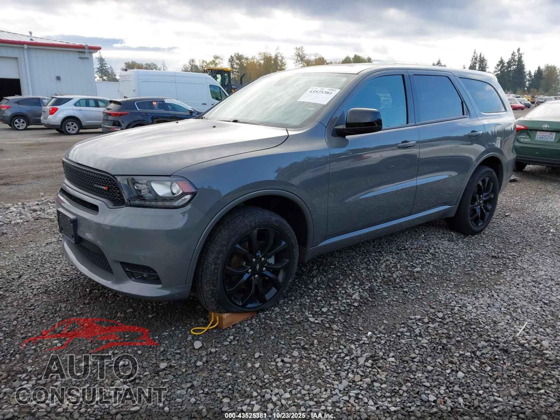 DODGE DURANGO 2019 - 1C4RDJDGXKC827966