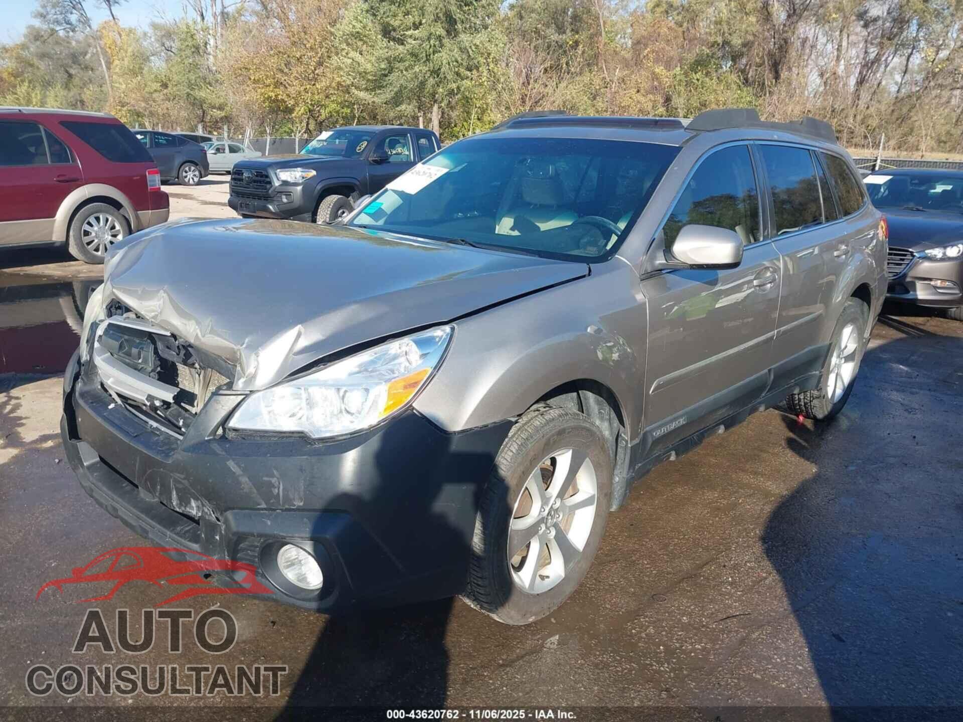 SUBARU OUTBACK 2014 - 4S4BRBLC4E3200929