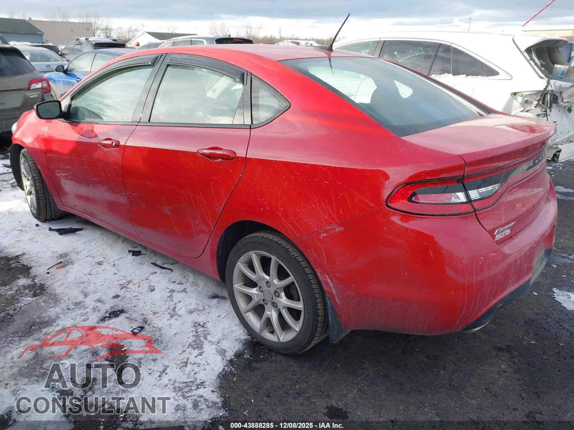 DODGE DART 2013 - 1C3CDFBA8DD151875