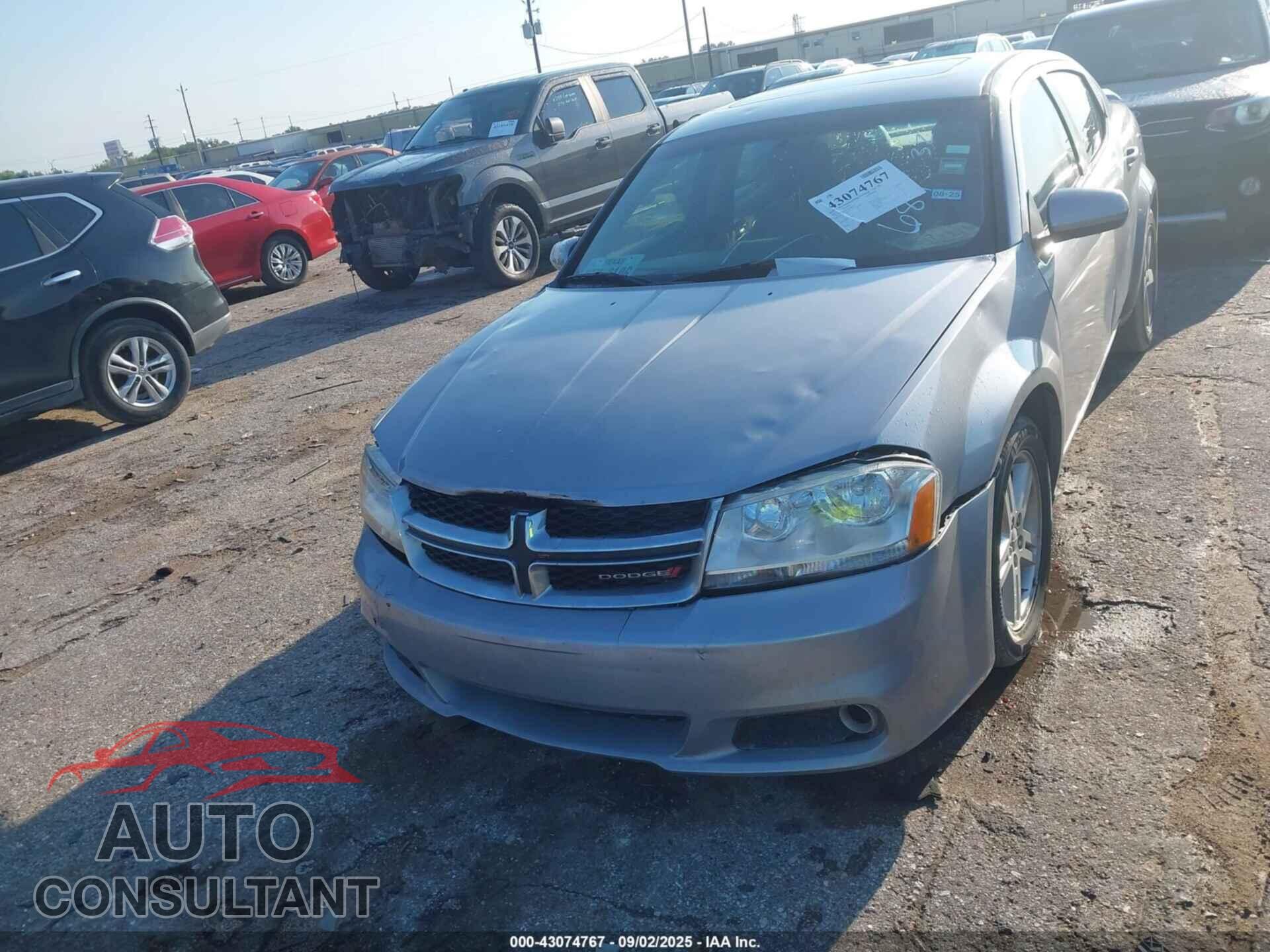 DODGE AVENGER 2013 - 1C3CDZCB1DN689532