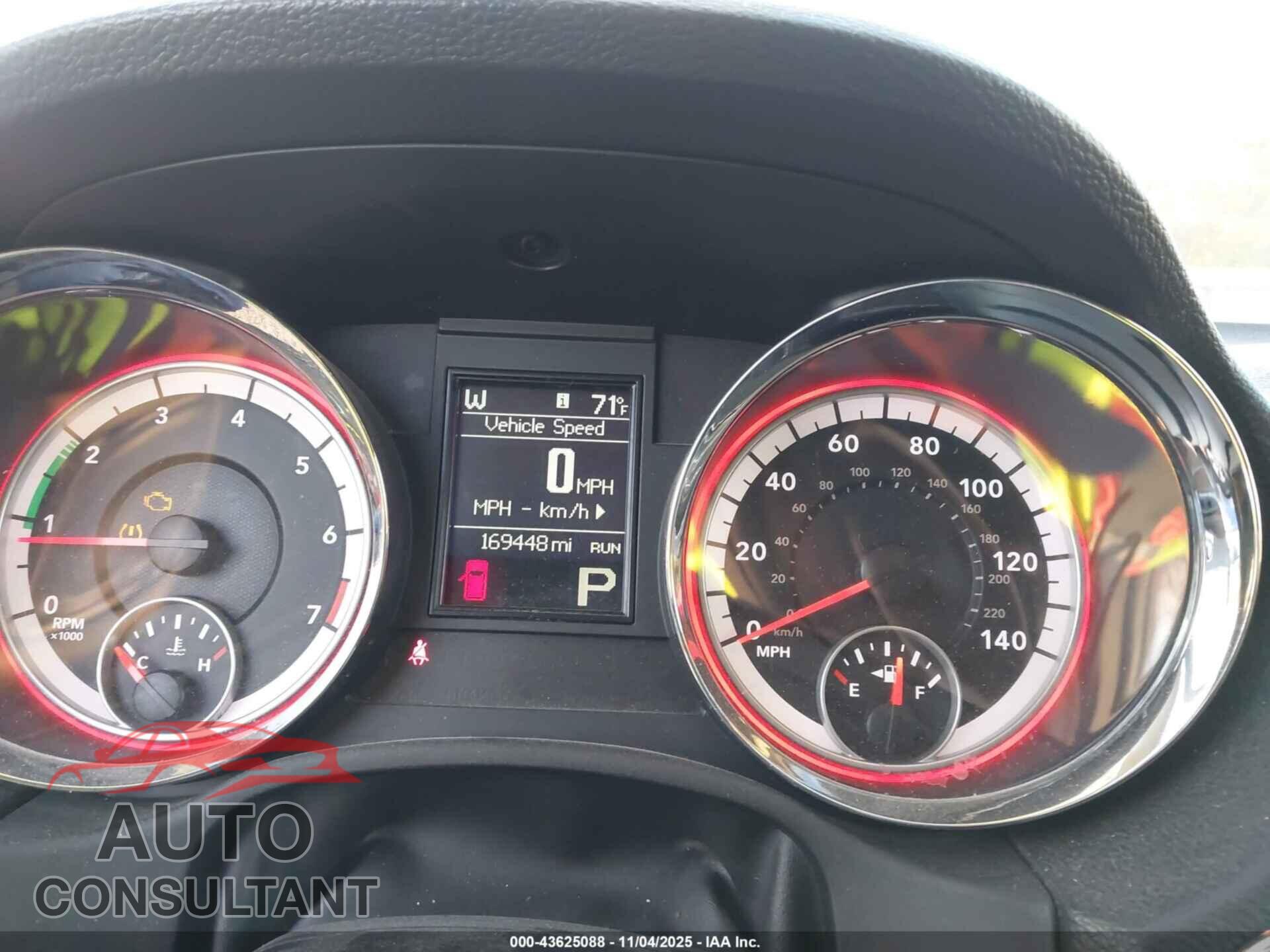 DODGE DURANGO 2012 - 1C4RDJDG2CC330931