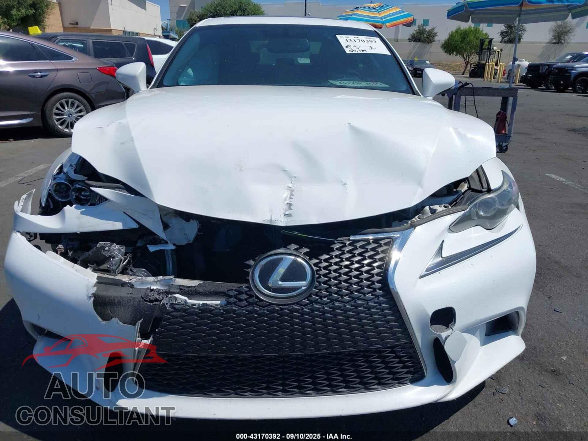 LEXUS IS 250 2014 - JTHBF1D26E5025941