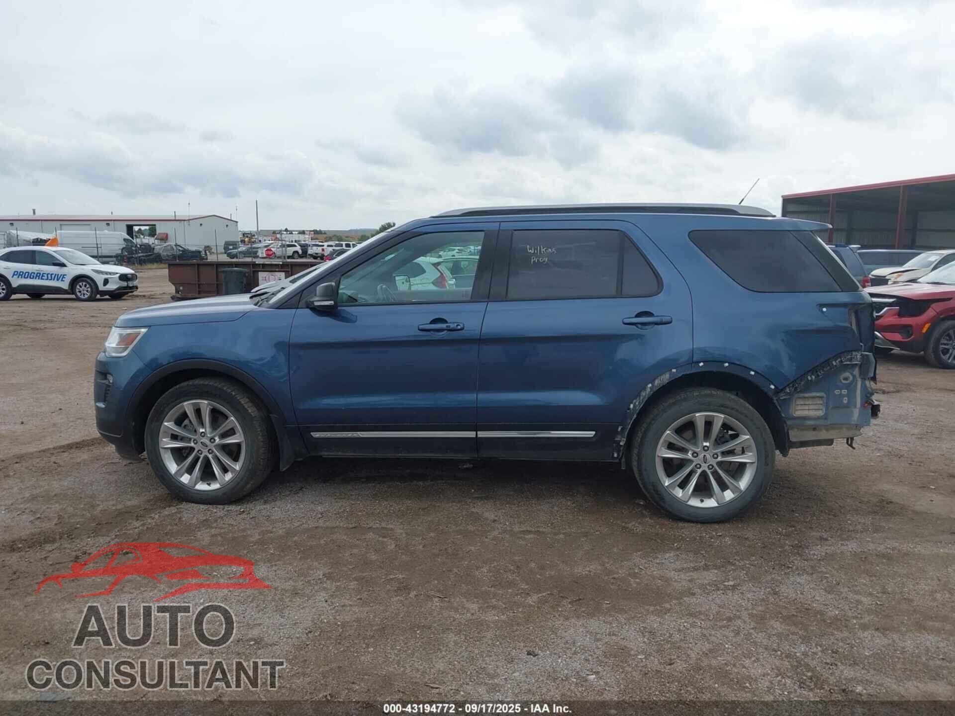 FORD EXPLORER 2018 - 1FM5K8D89JGC41347