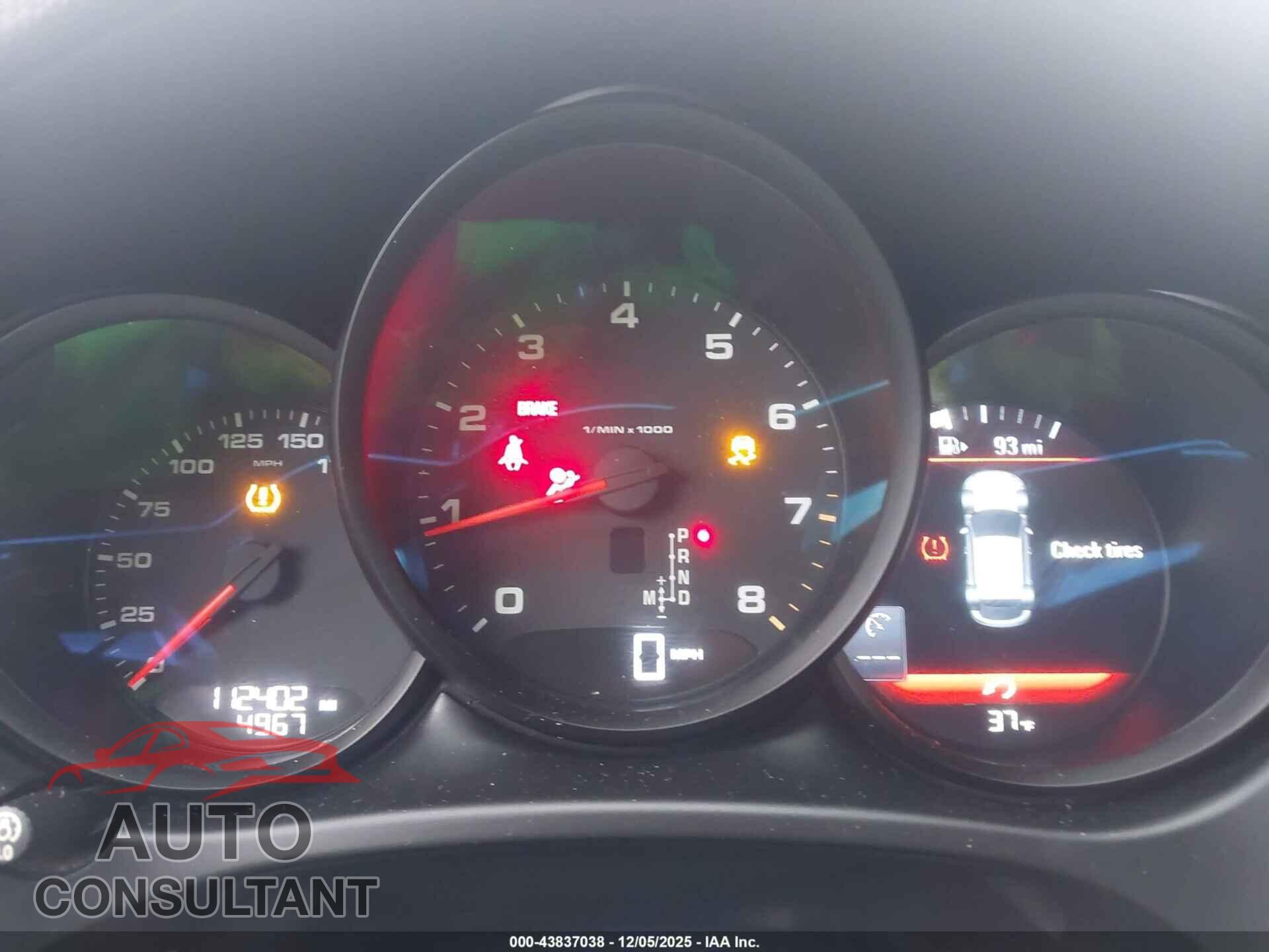 PORSCHE MACAN 2017 - WP1AA2A51HLB06683