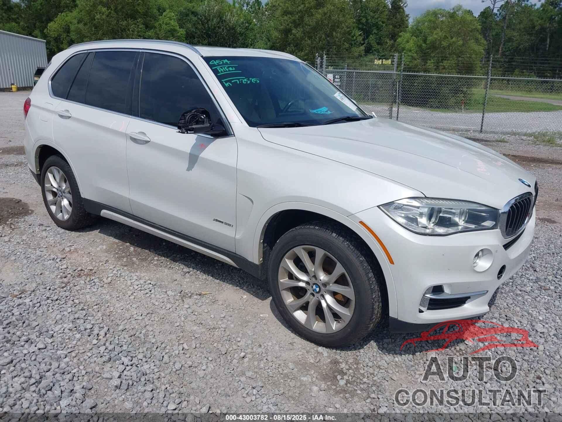 BMW X5 2015 - 5UXKR0C58F0P10678