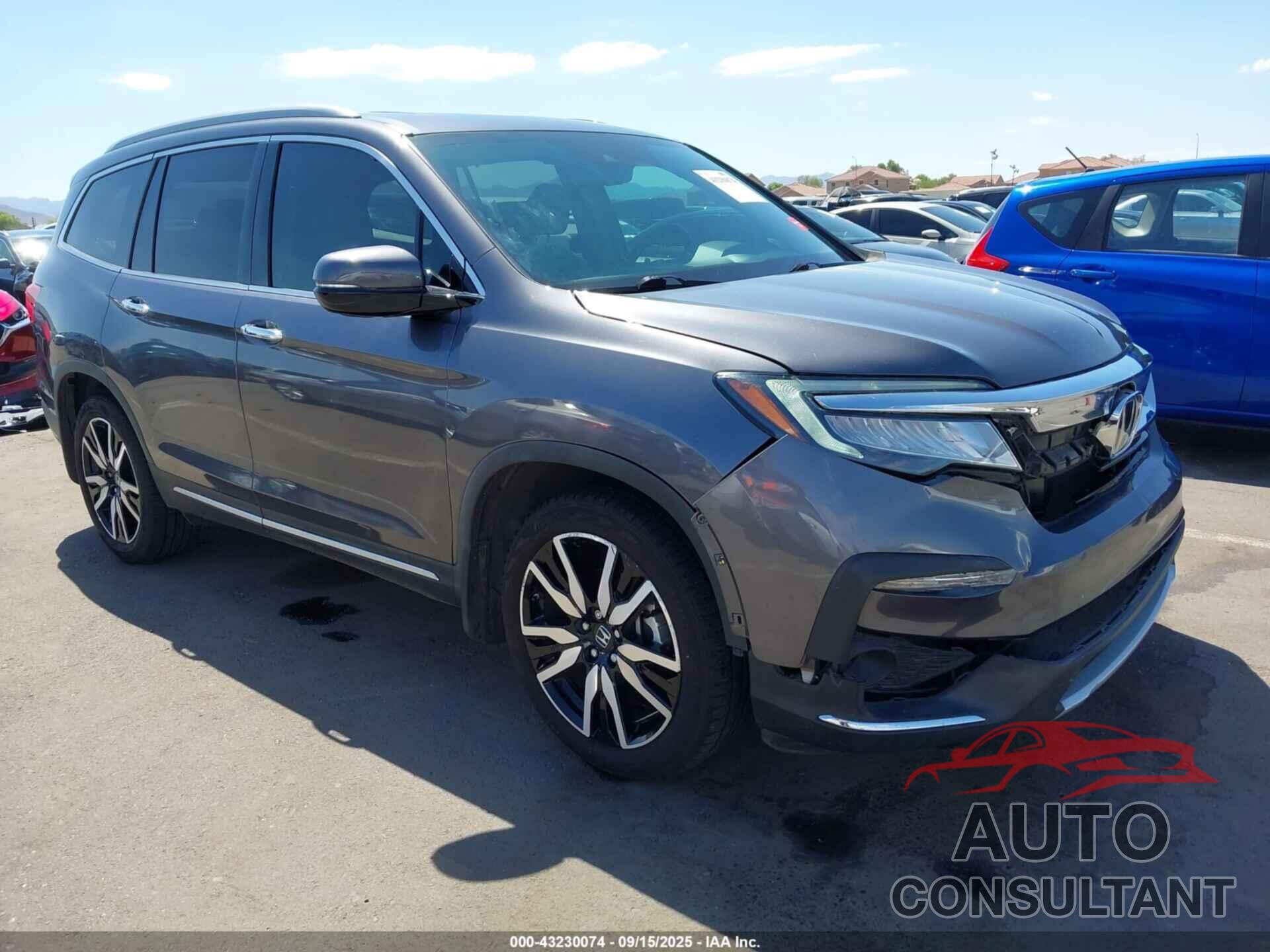 HONDA PILOT 2019 - 5FNYF5H91KB010977