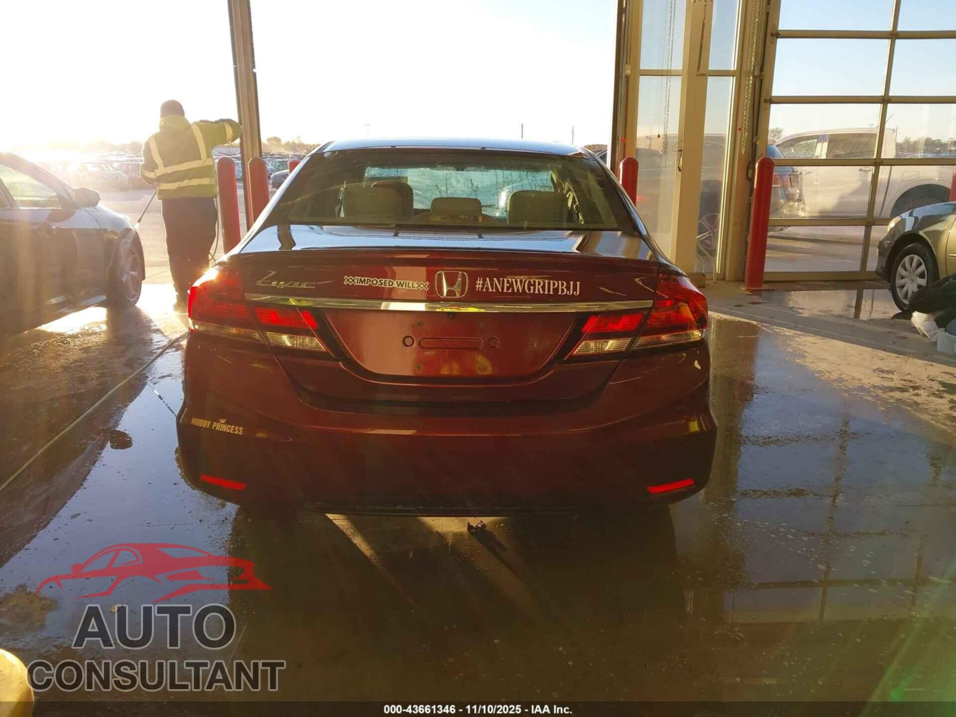 HONDA CIVIC 2013 - 19XFB2F82DE035357