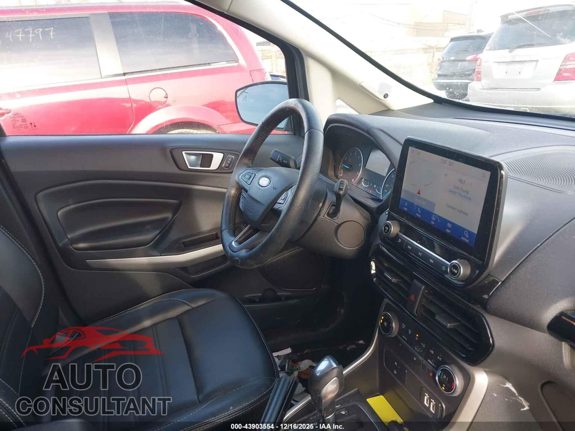 FORD ECOSPORT 2022 - MAJ6S3KL7NC466159