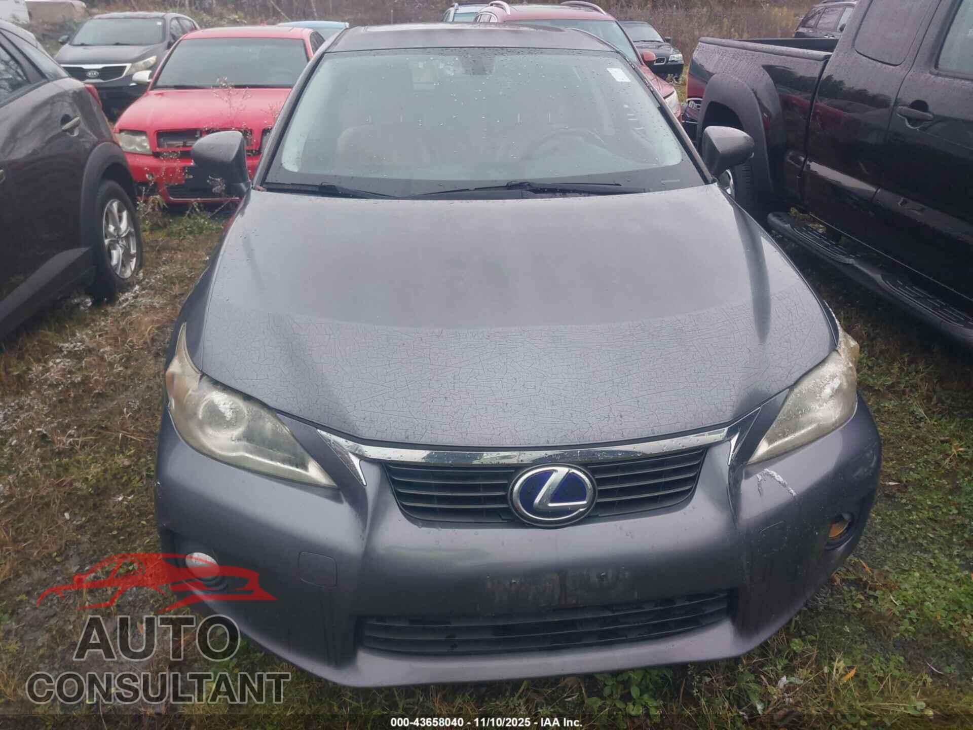 LEXUS CT 200H 2013 - JTHKD5BH5D2155973