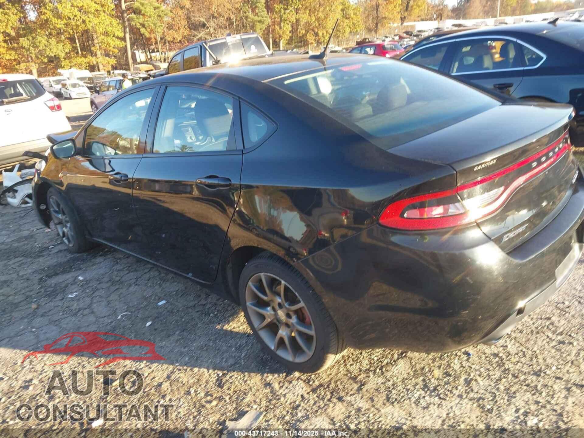 DODGE DART 2013 - 1C3CDFBA4DD324632