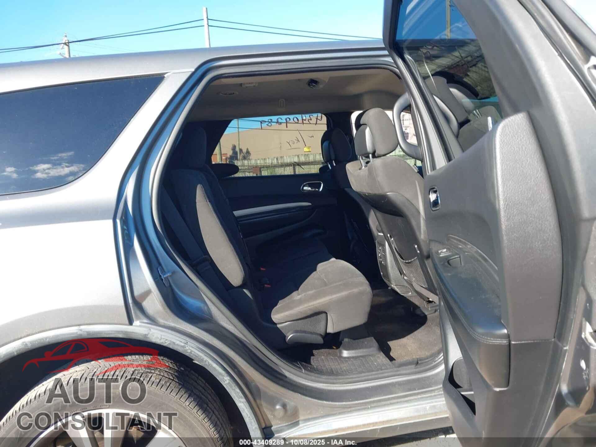 DODGE DURANGO 2012 - 1C4RDHAG9CC108884