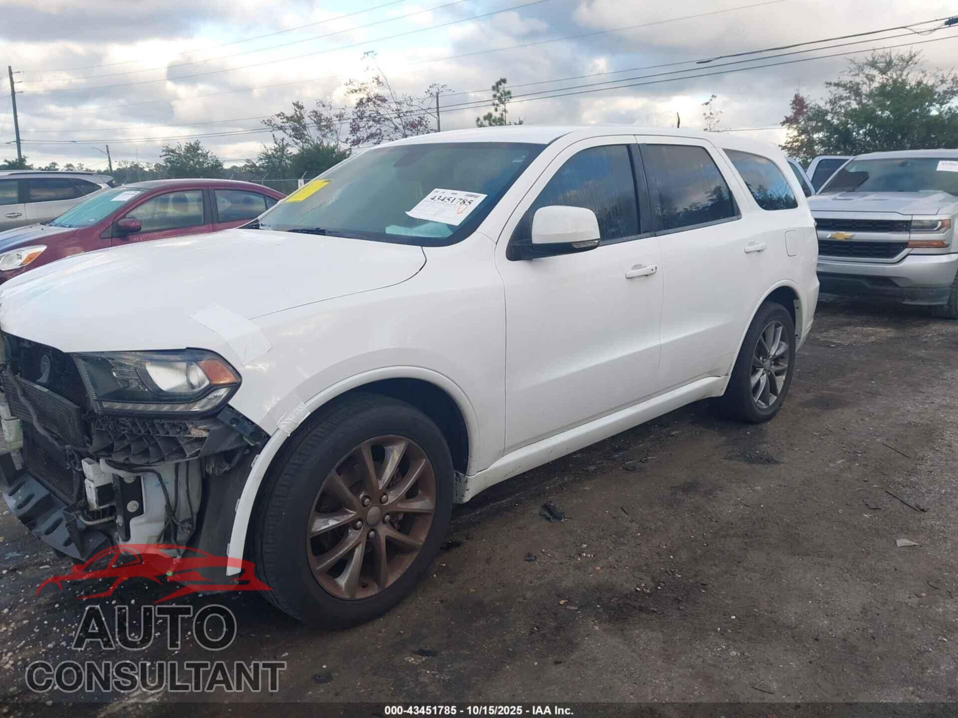 DODGE DURANGO 2015 - 1C4RDHDG6FC187687