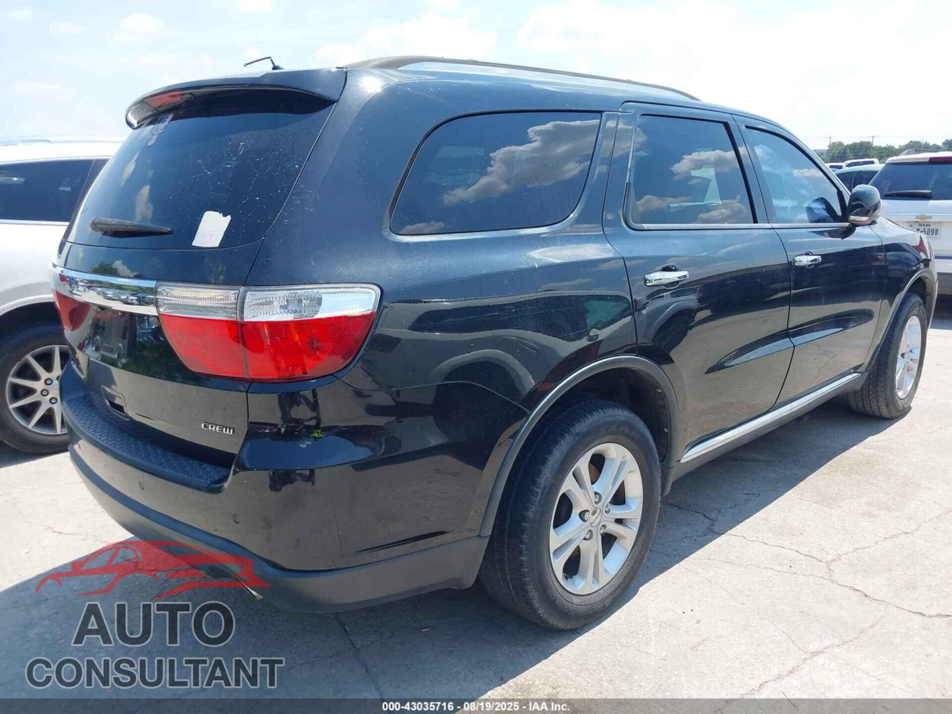 DODGE DURANGO 2013 - 1C4RDHDG7DC645797