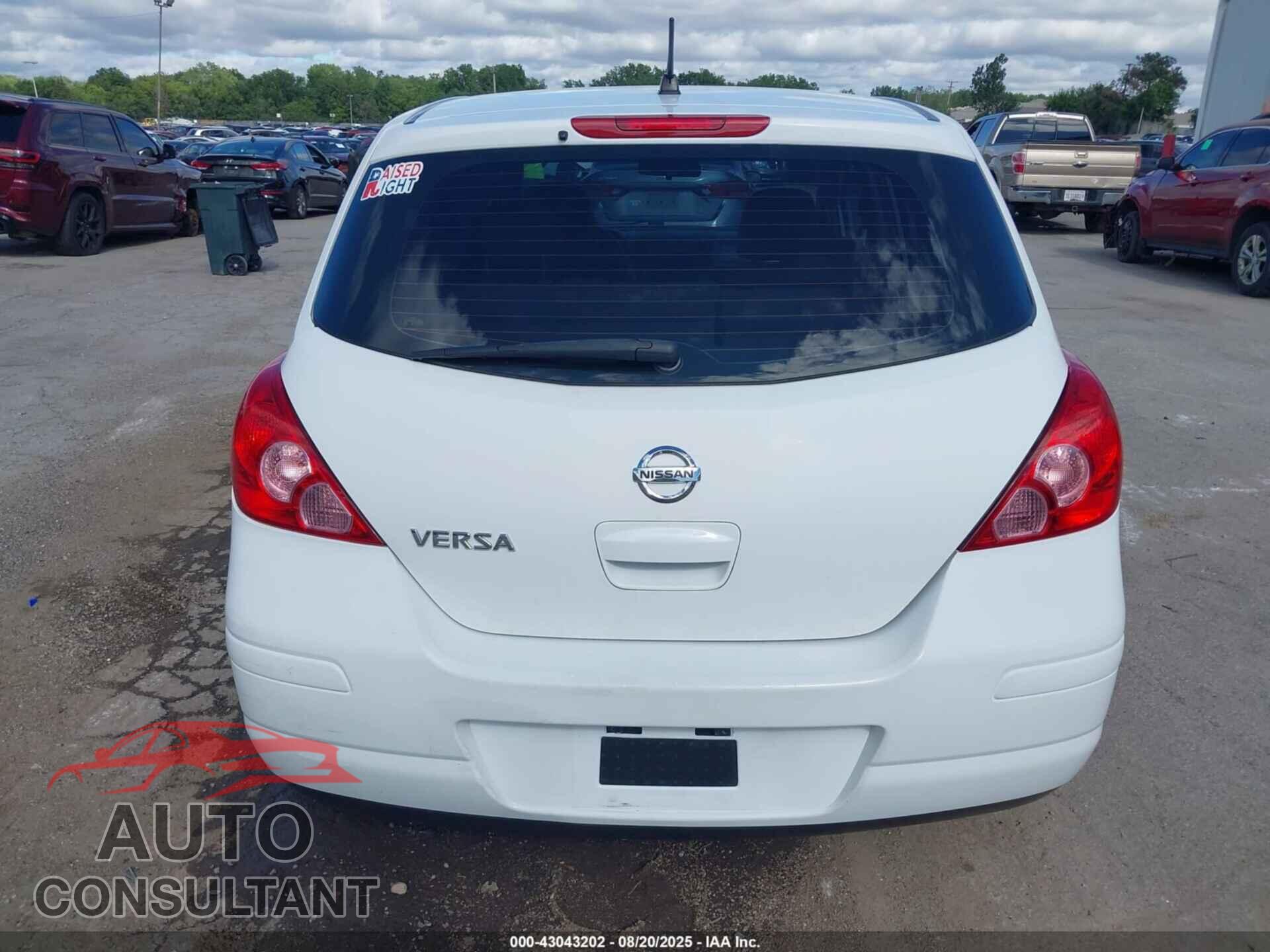 NISSAN VERSA 2009 - 3N1BC13E59L397608
