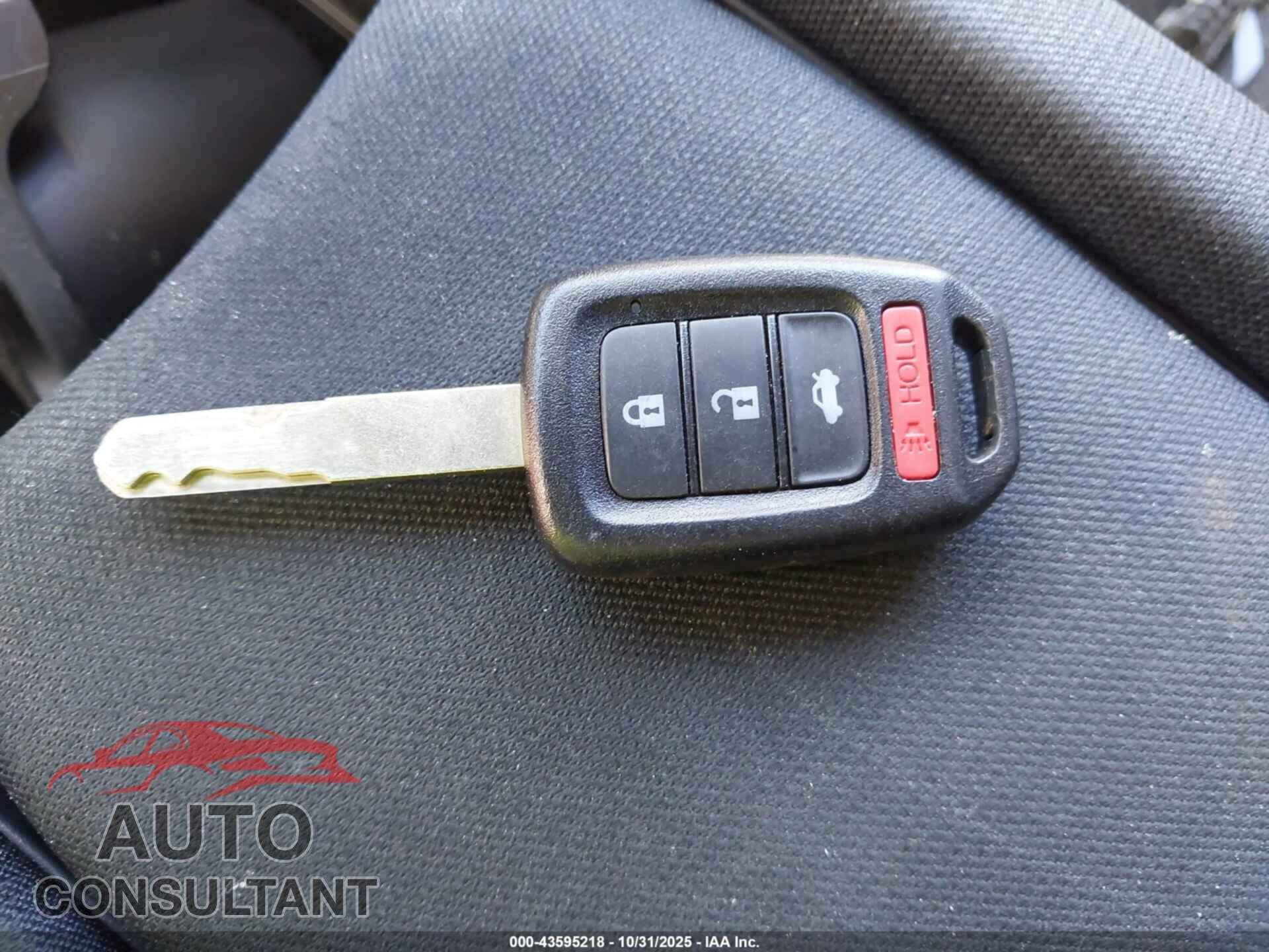 HONDA CIVIC 2017 - 19XFC2F54HE041105