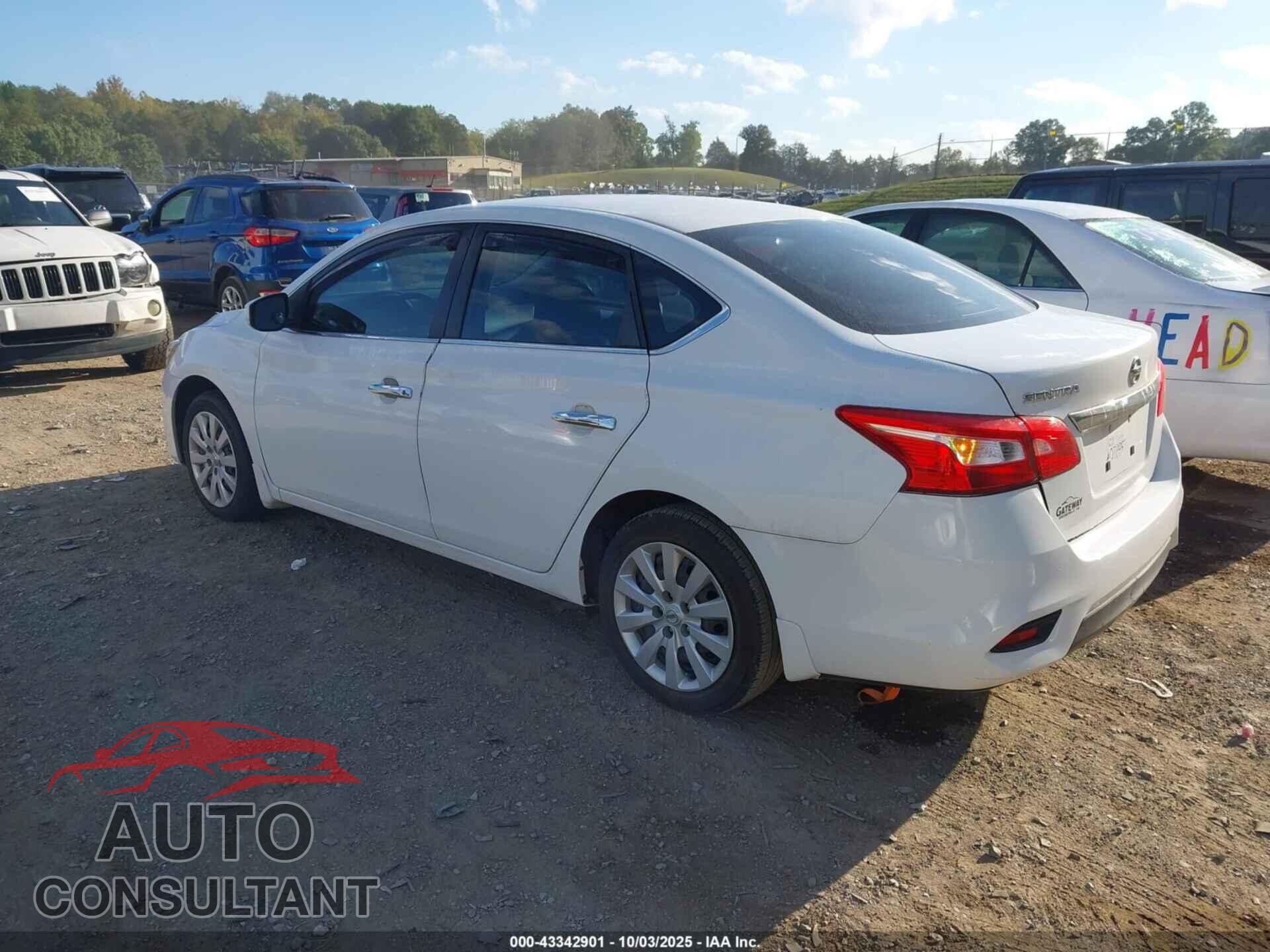 NISSAN SENTRA 2019 - 3N1AB7AP1KY347321