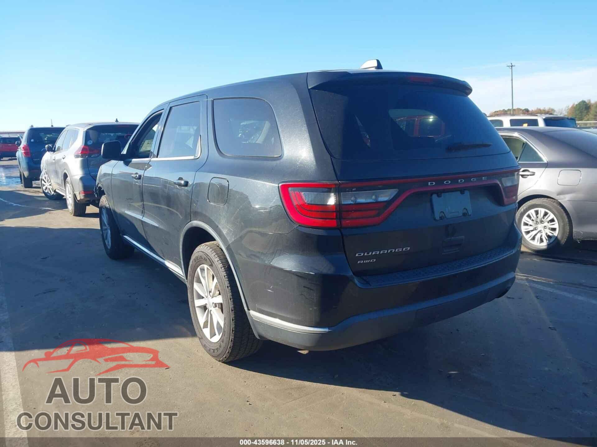 DODGE DURANGO 2015 - 1C4RDJAG8FC223598