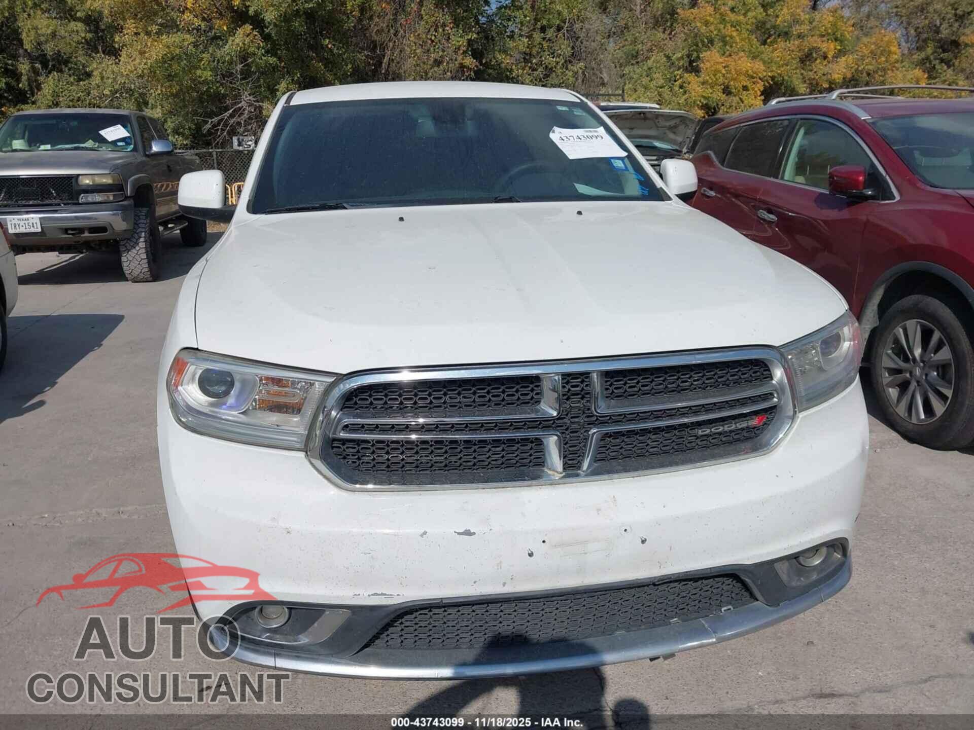 DODGE DURANGO 2015 - 1C4RDHAG5FC689336