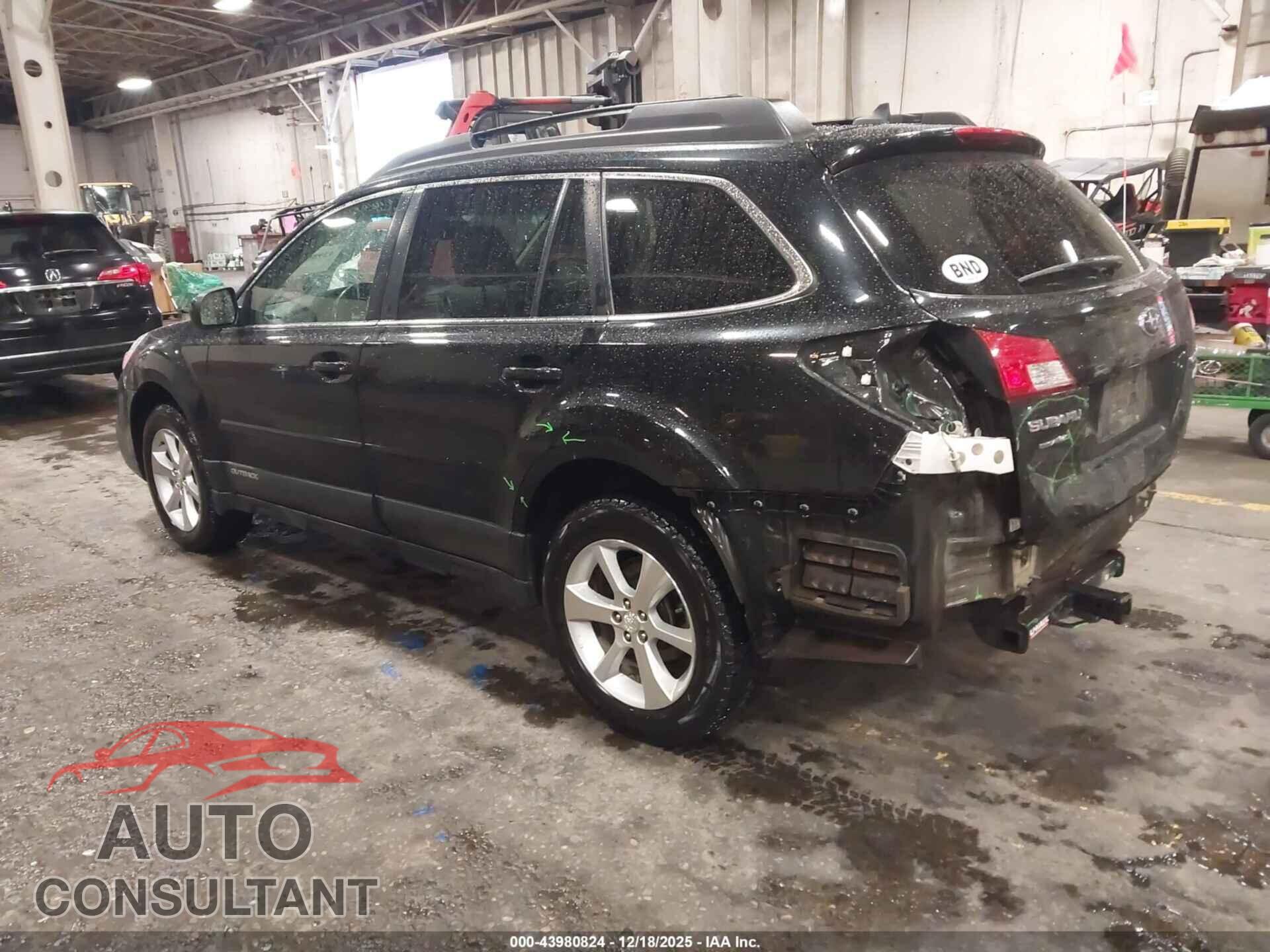 SUBARU OUTBACK 2014 - 4S4BRBLC4E3207993